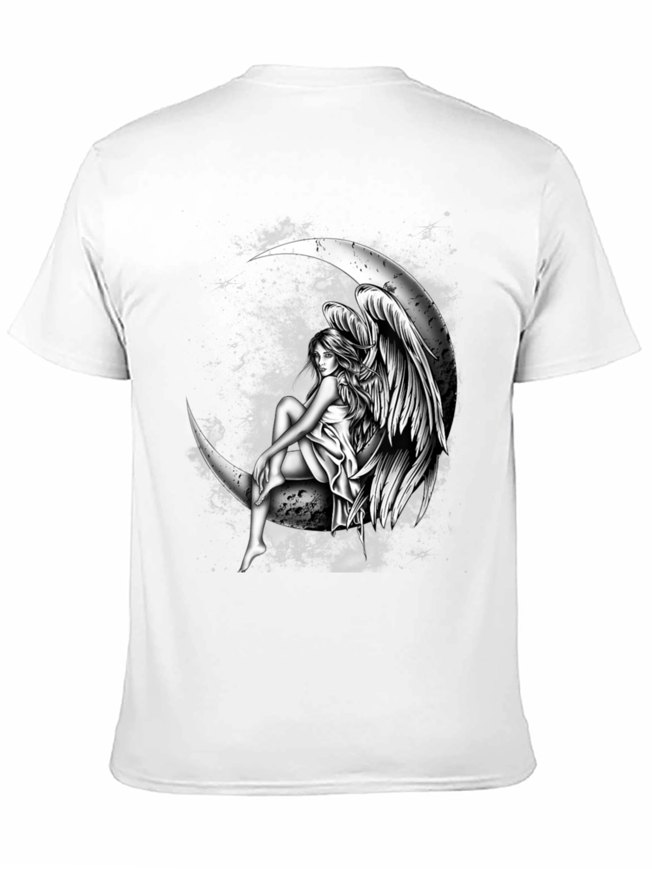 Moon Angel Graphic Tee - Dark T-Shirt
