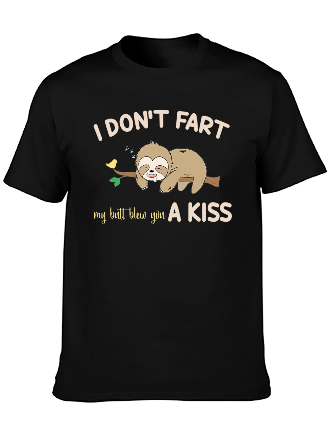 I Dont Fart Butt Blew a Kiss Graphic Tee