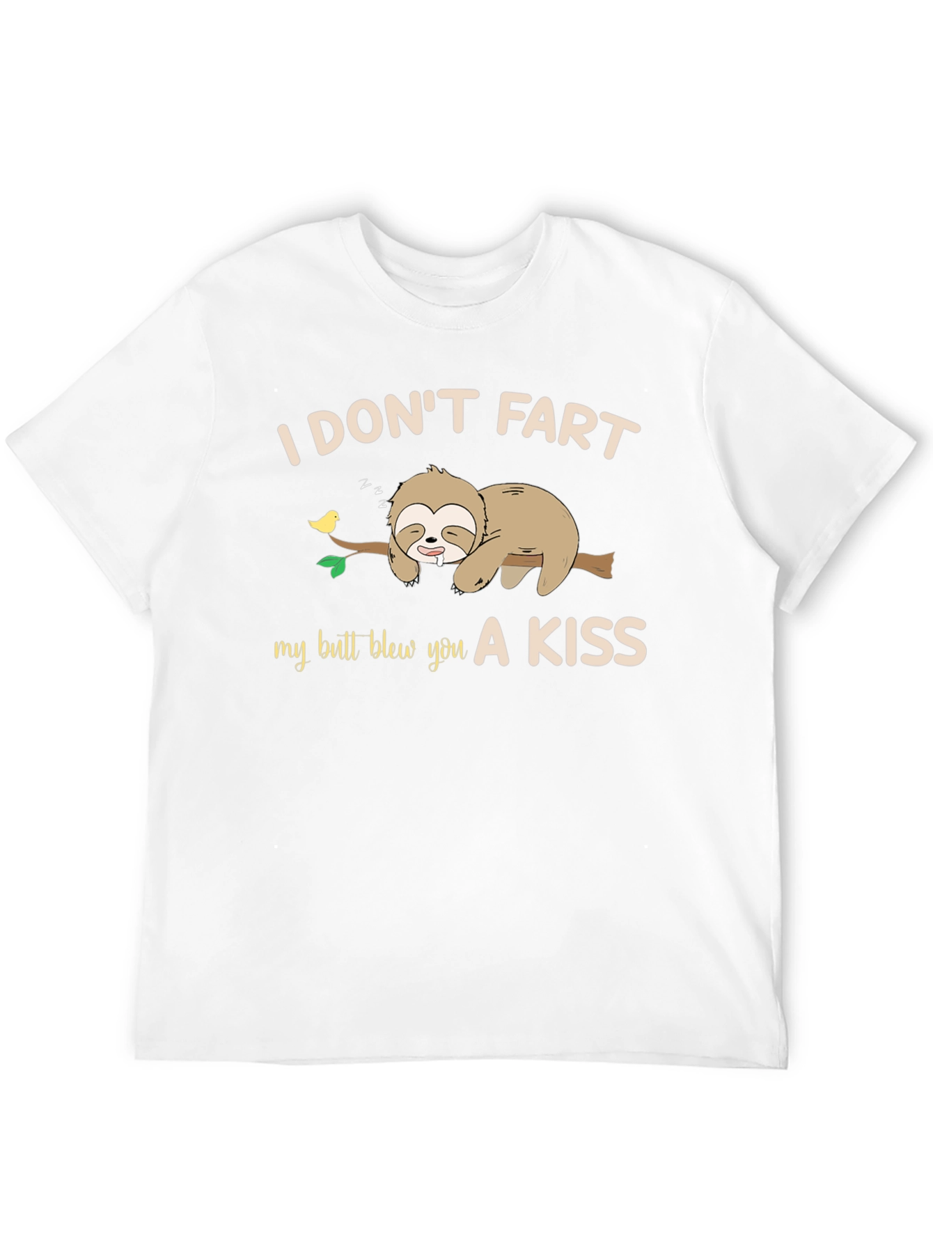 I Dont Fart Butt Blew a Kiss Graphic Tee