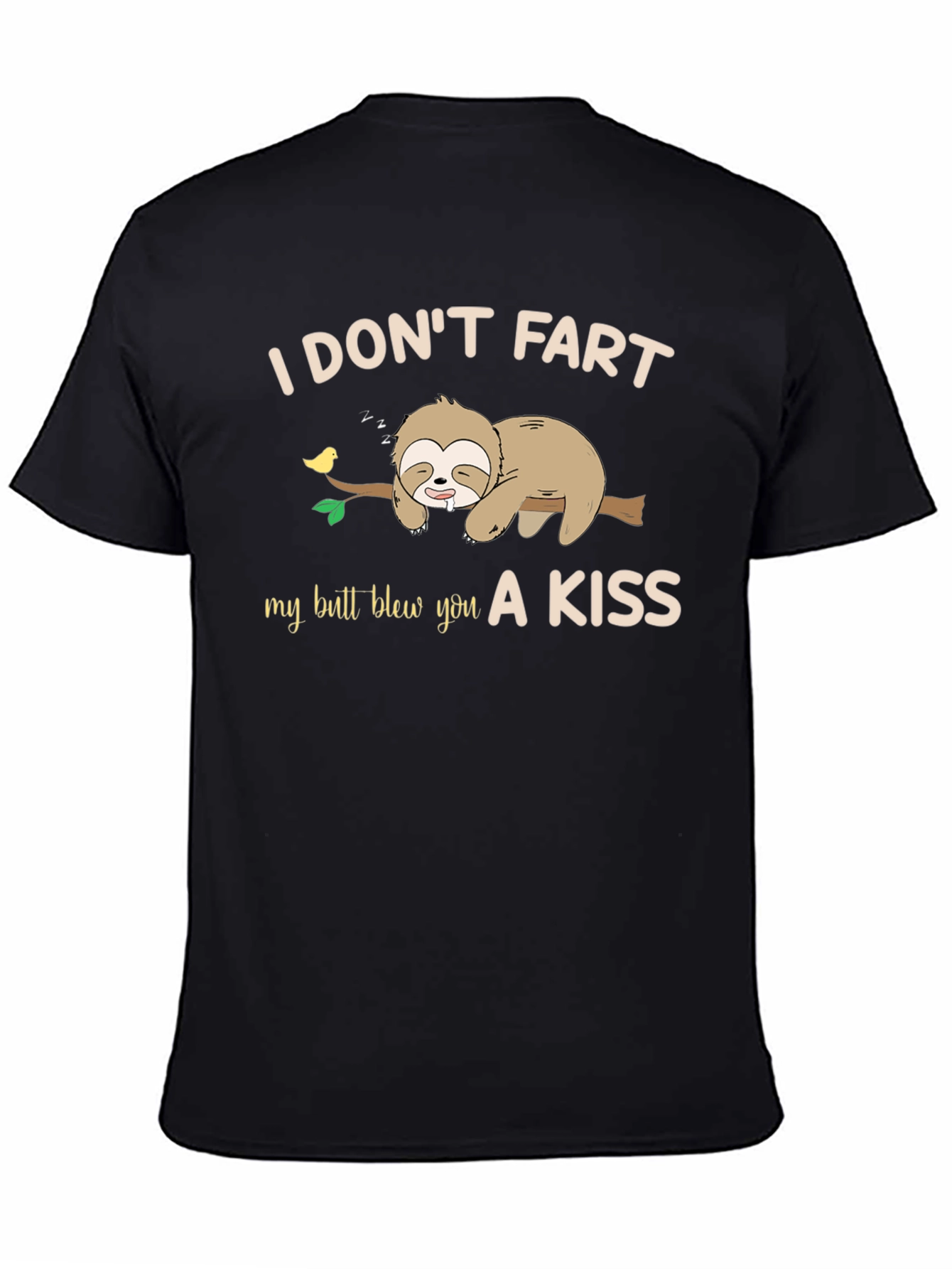 I Dont Fart Butt Blew a Kiss Graphic Tee