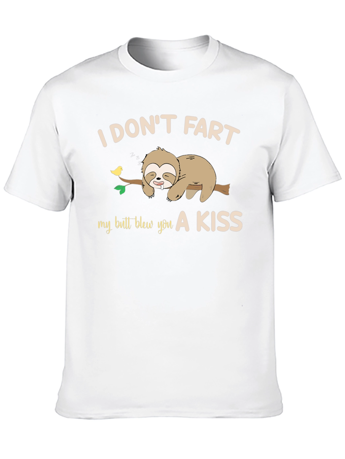 I Dont Fart Butt Blew a Kiss Graphic Tee
