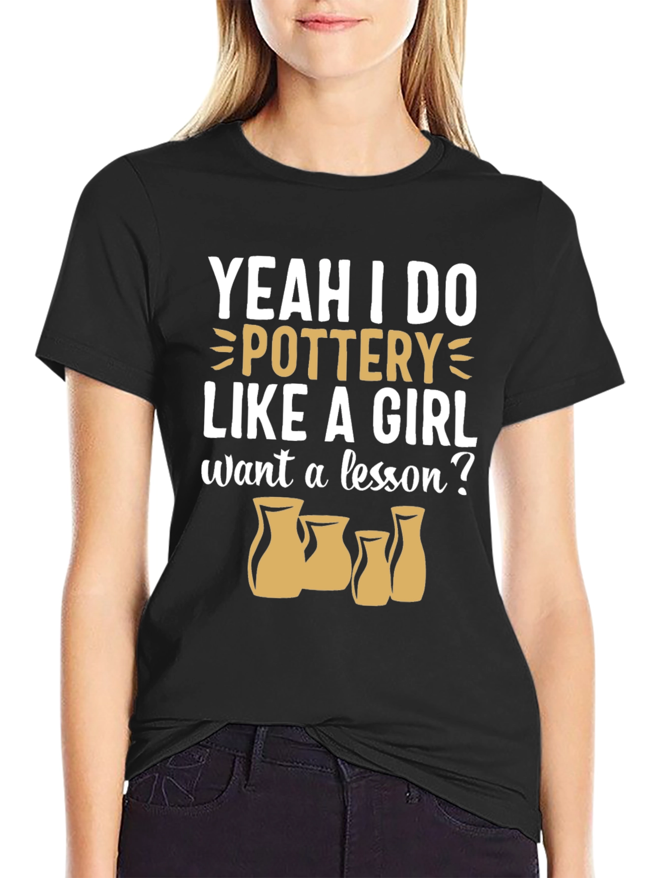 Pottery Like a Girl T-Shirt