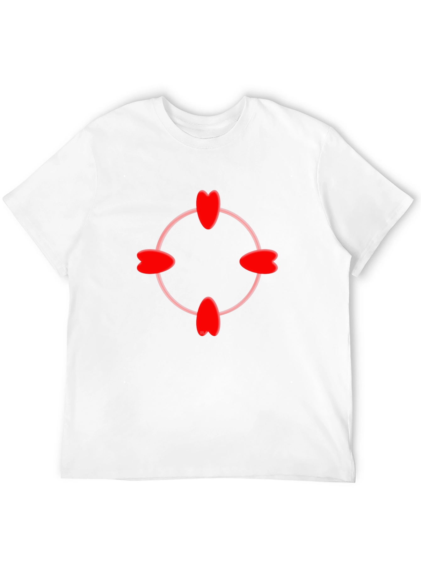 Heart Target T-Shirt - Stylish & Unique