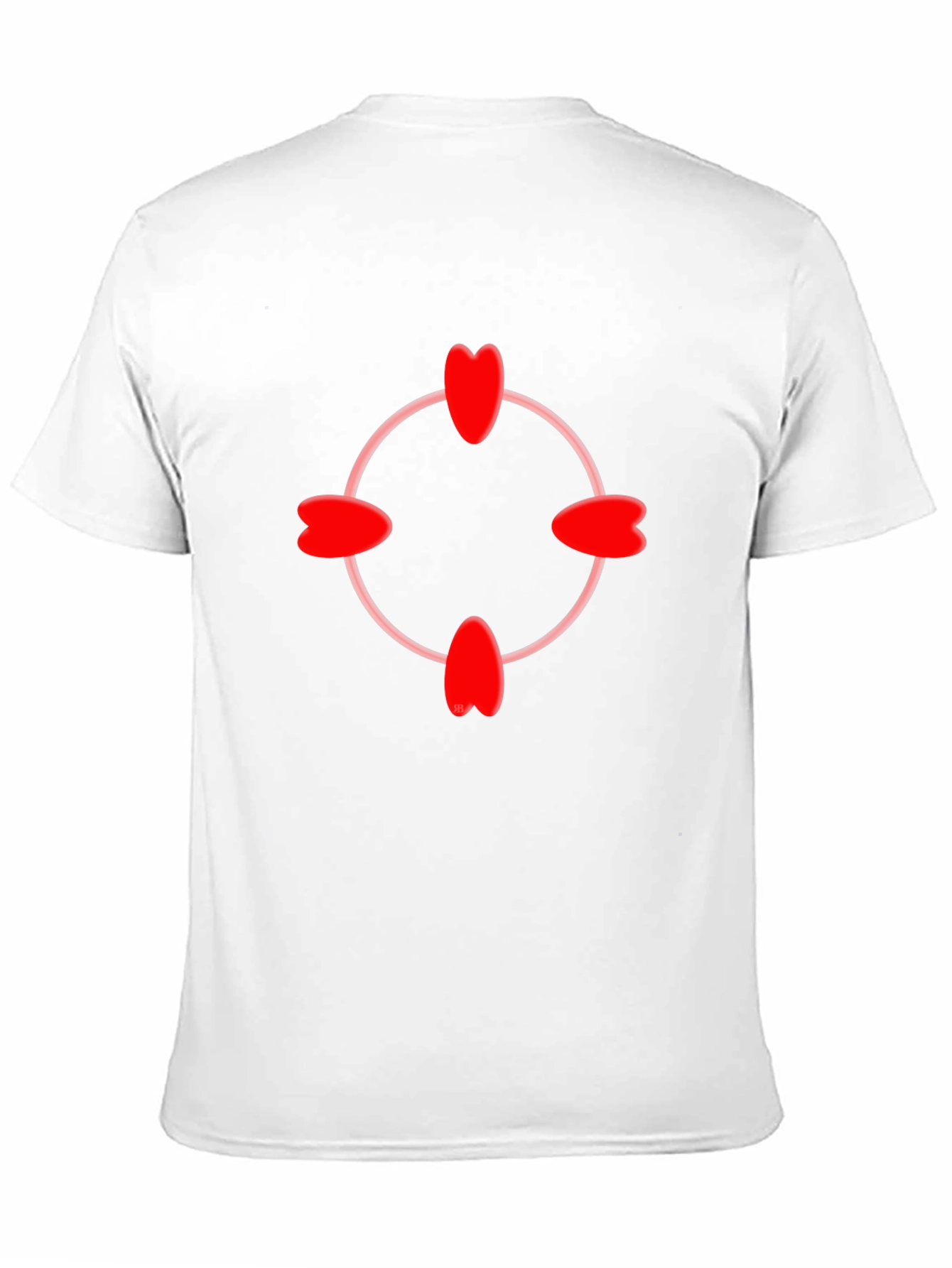 Heart Target T-Shirt - Stylish & Unique
