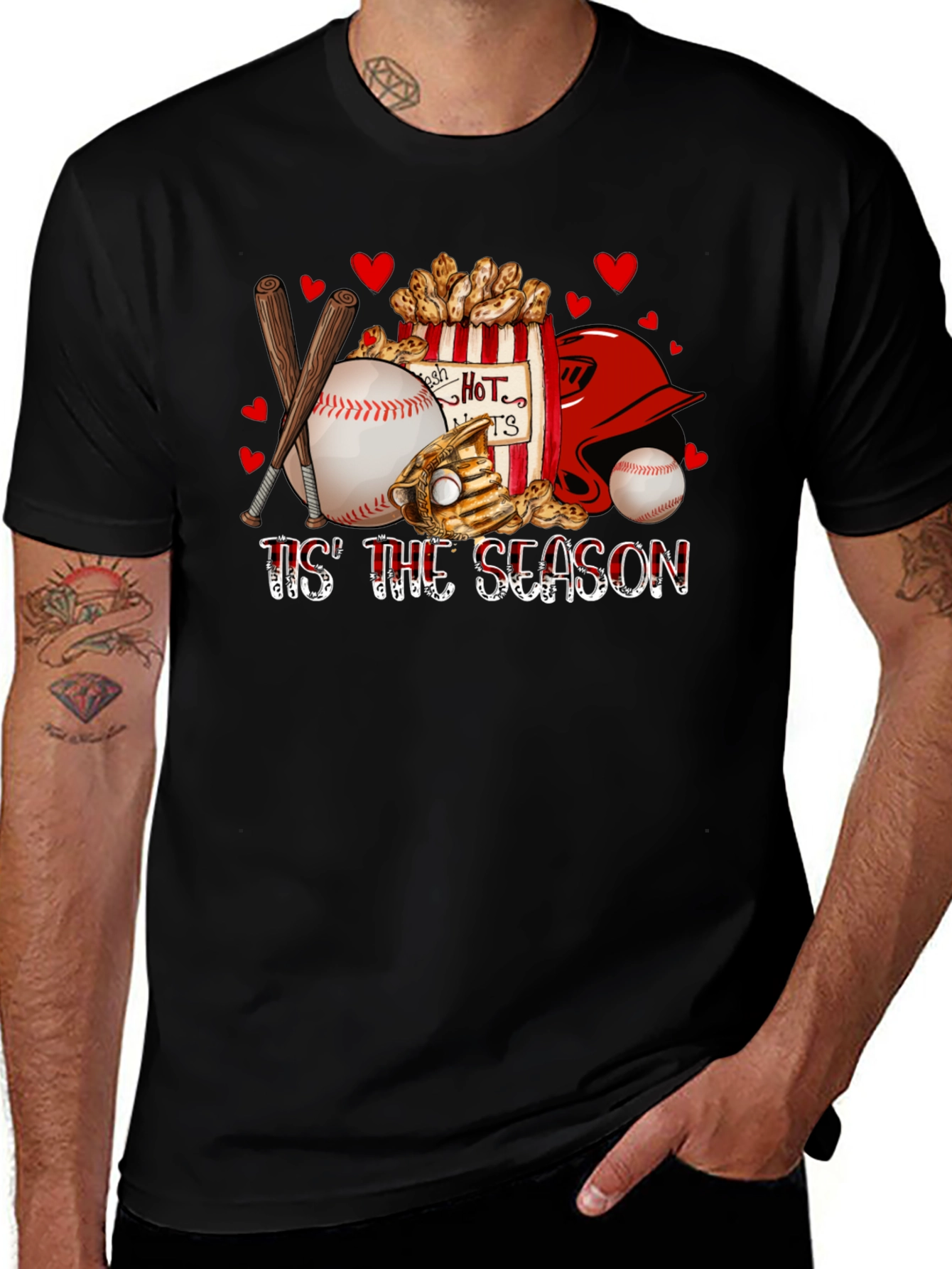 Tis The Season Baseball T-Shirt