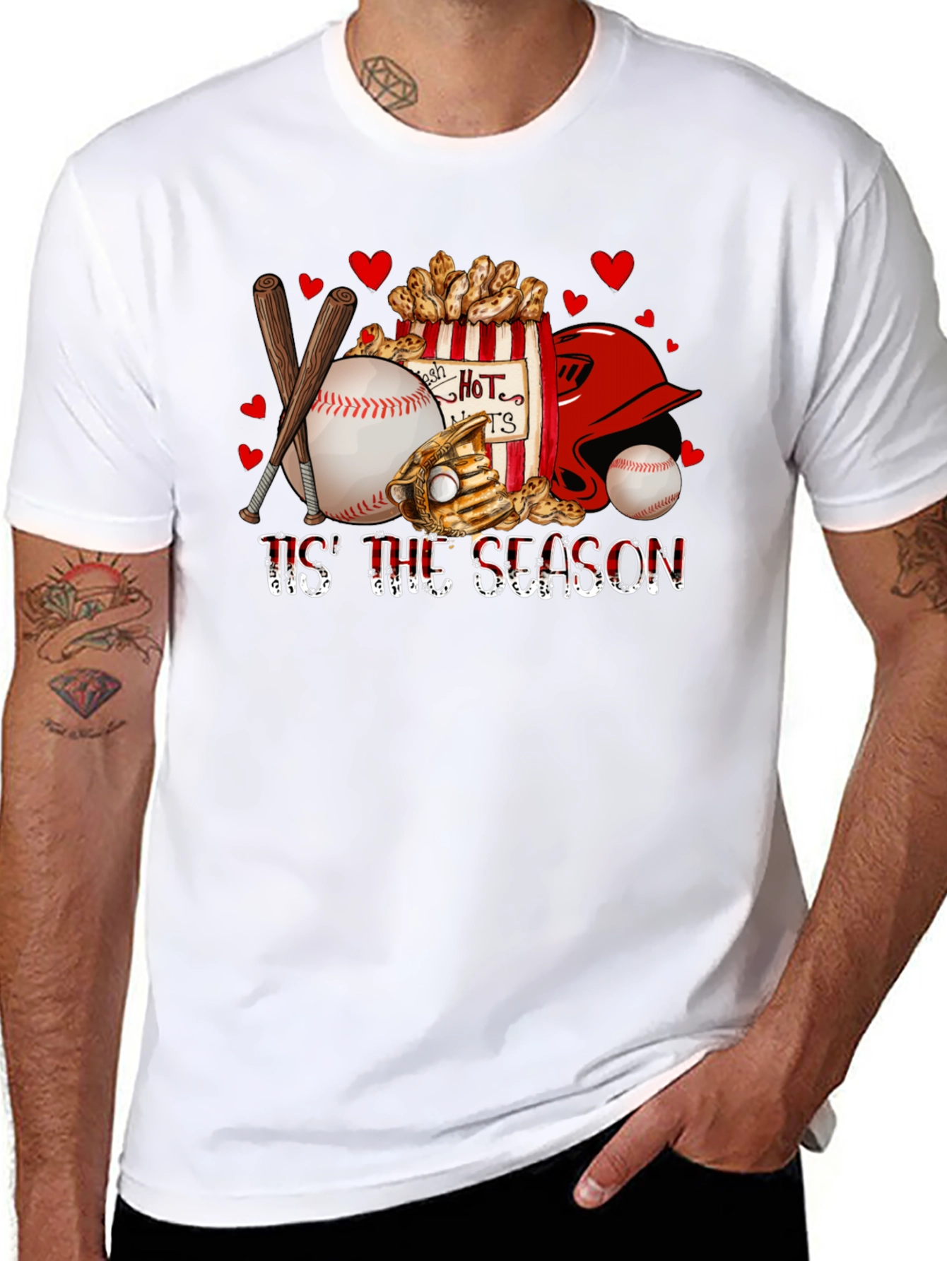 Tis The Season Baseball T-Shirt