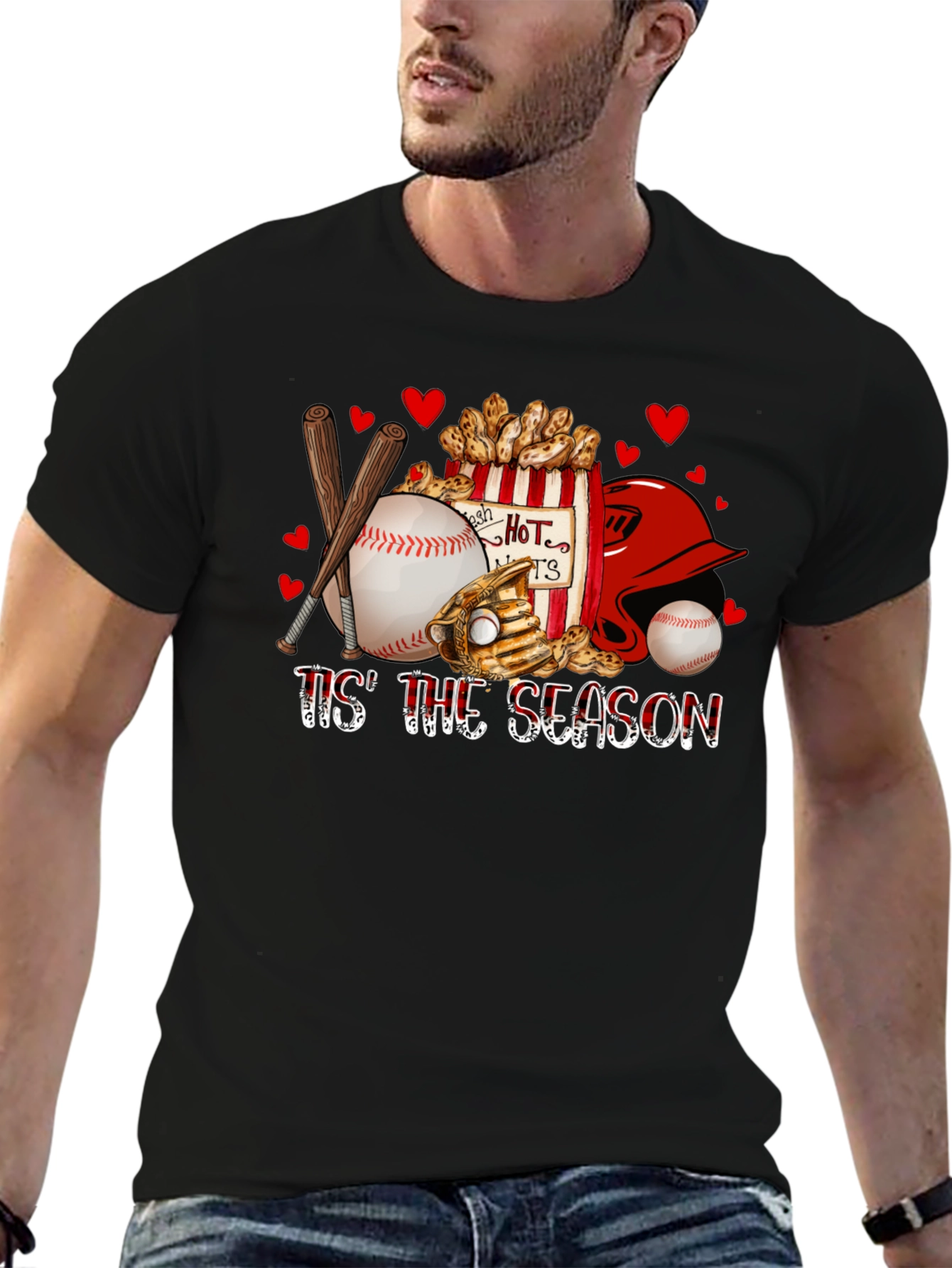 Tis The Season Baseball T-Shirt