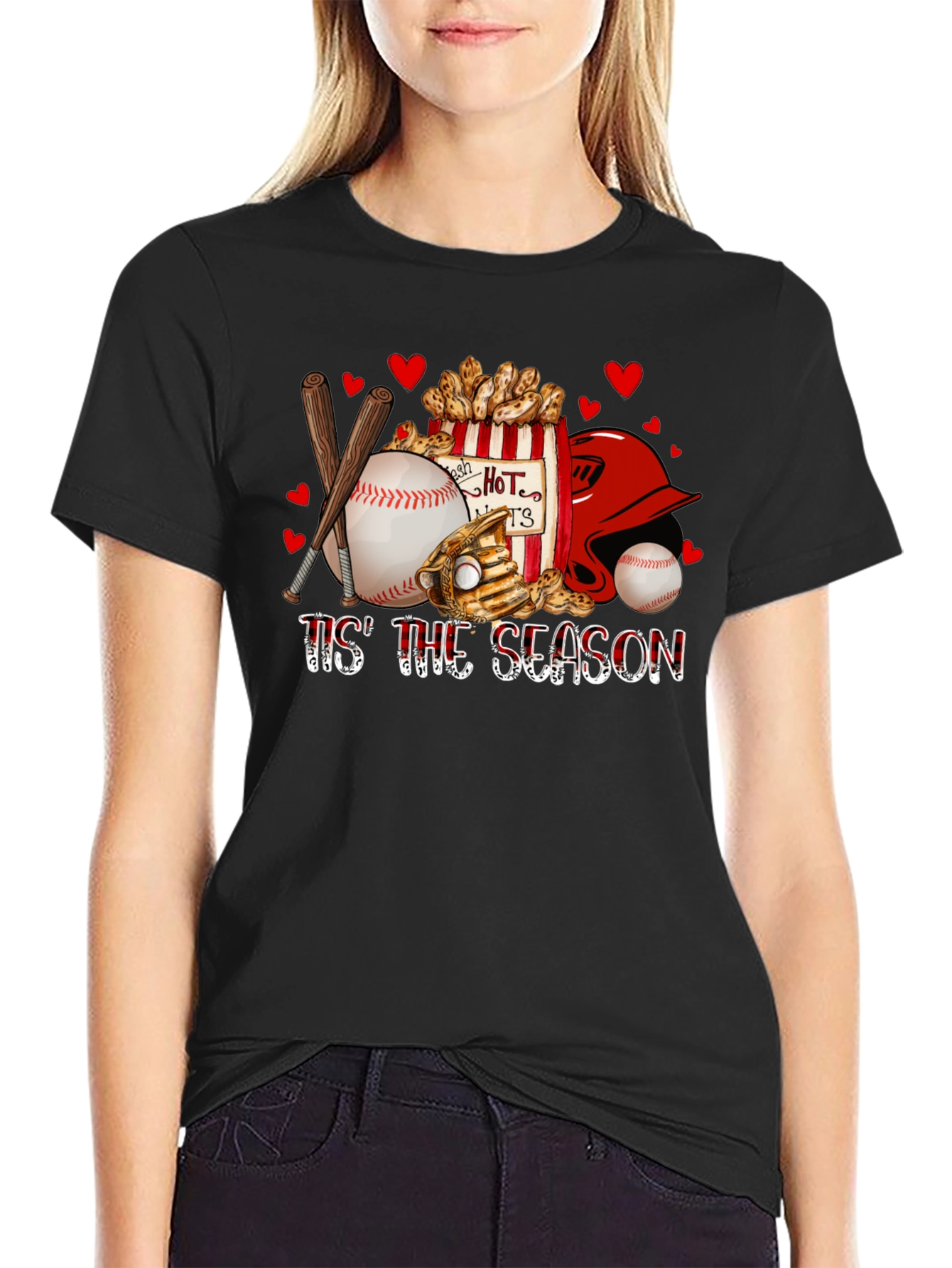 Tis The Season Baseball T-Shirt