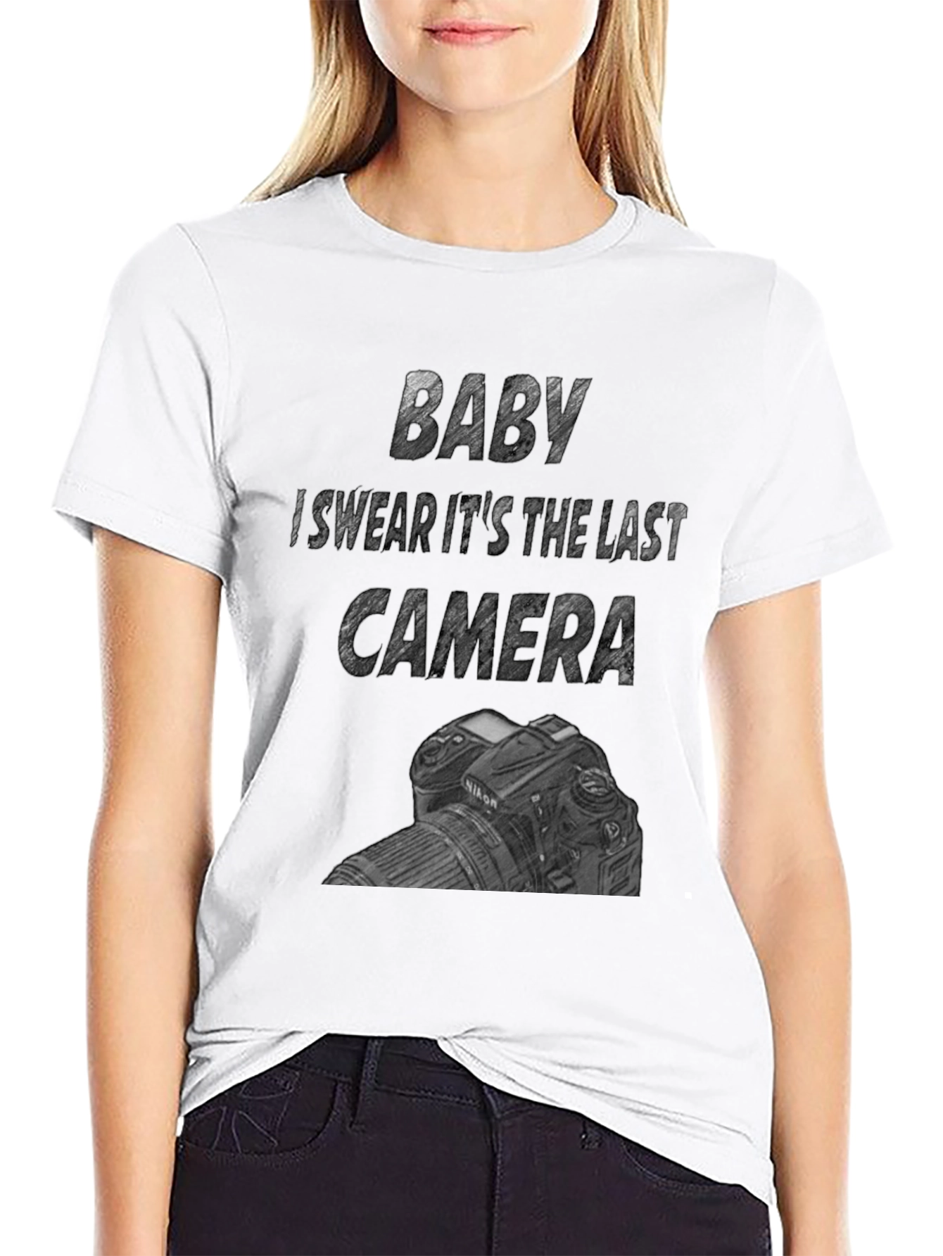 Funny Last Camera Graphic Tee - Photographer Gift