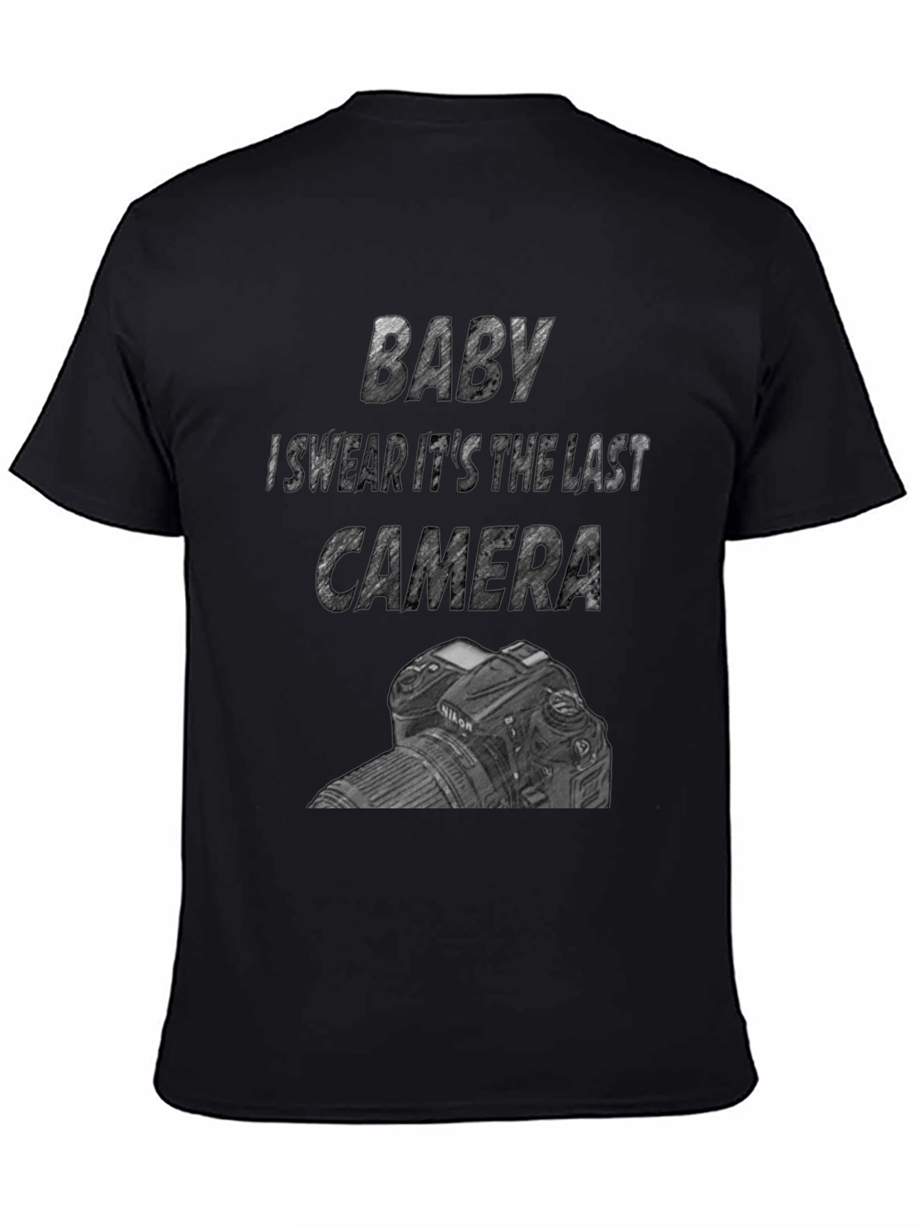 Funny Last Camera Graphic Tee - Photographer Gift