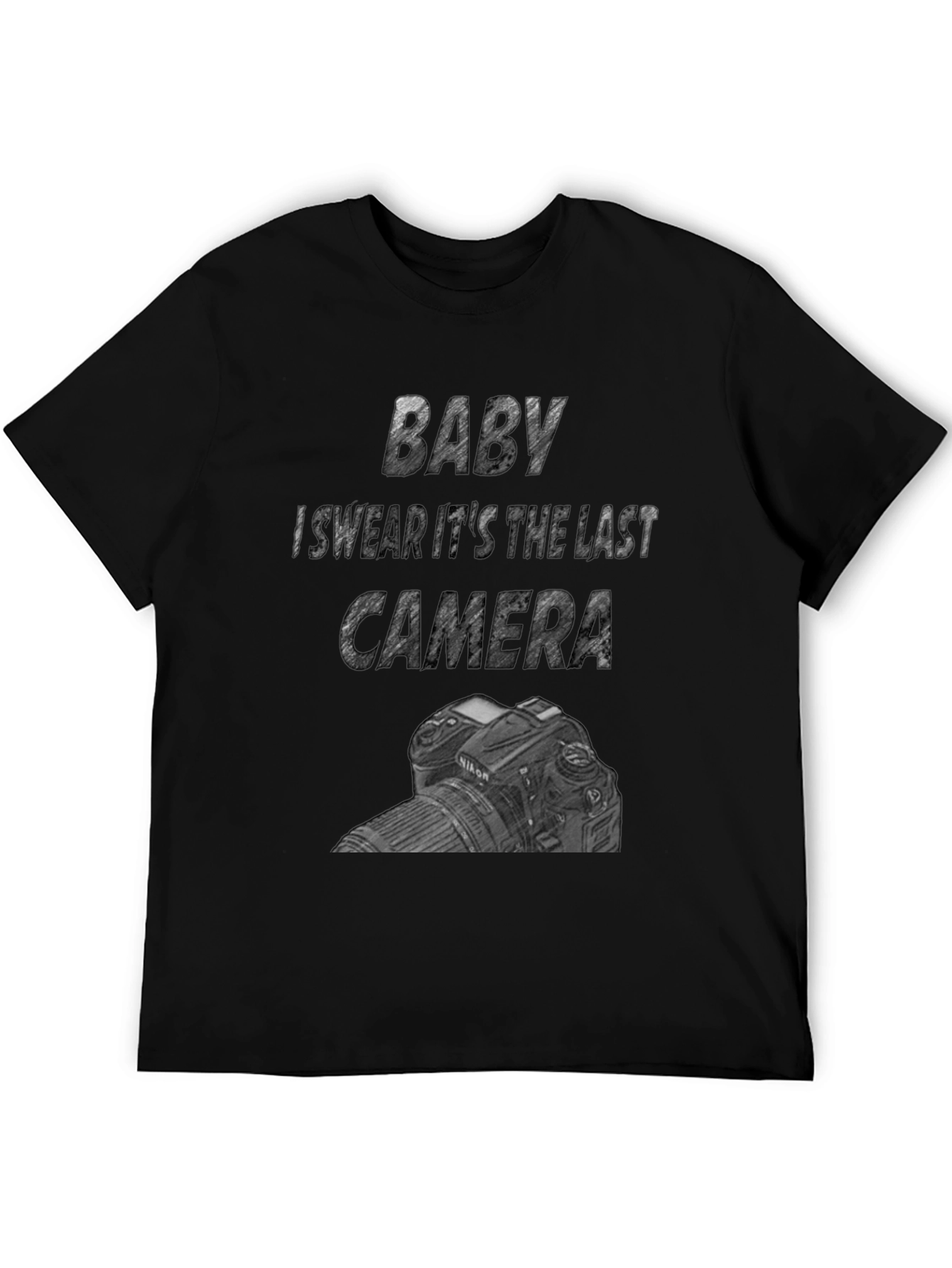Funny Last Camera Graphic Tee - Photographer Gift
