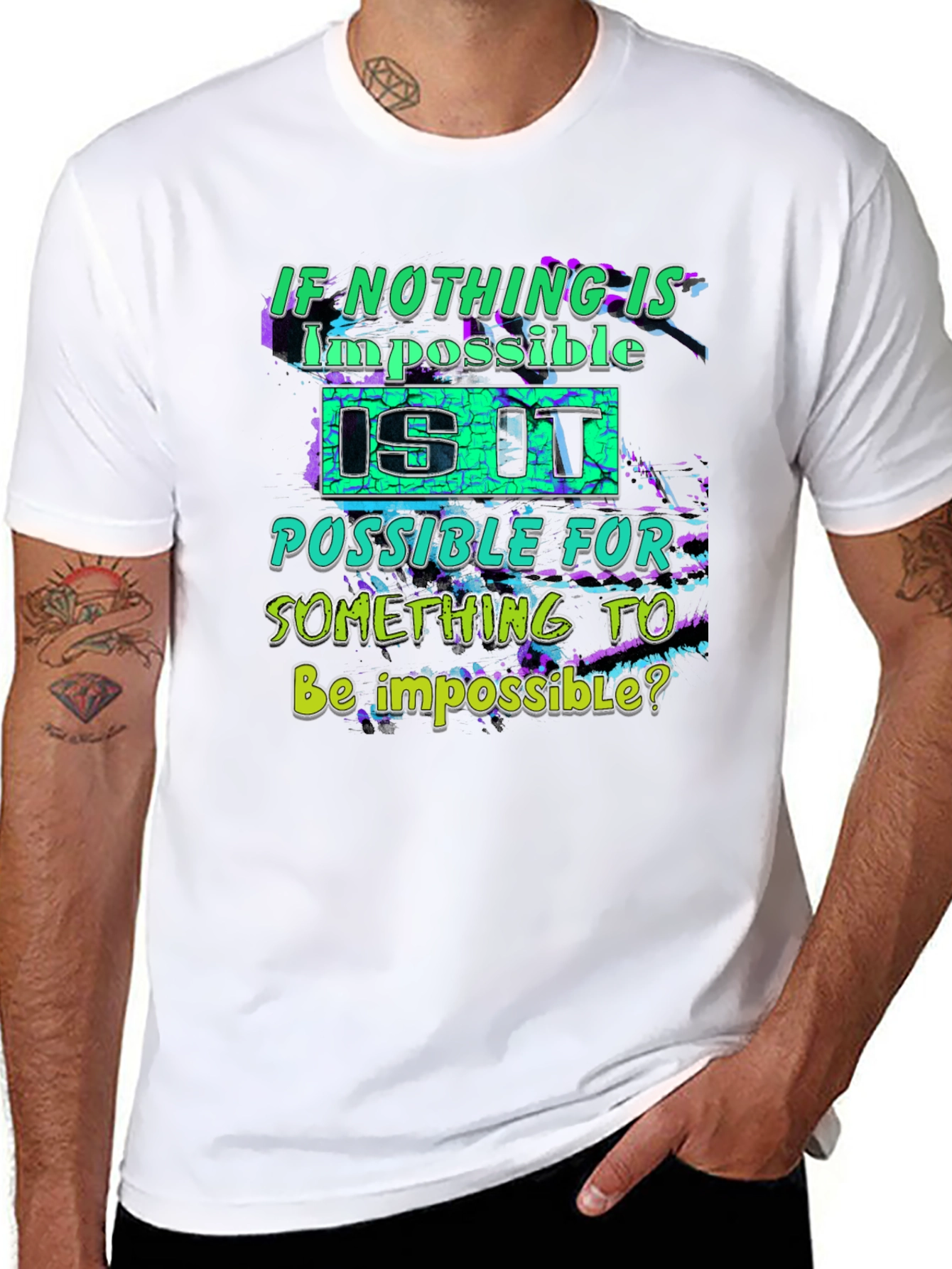 Impossible T-Shirt - Funny Graphic Tee
