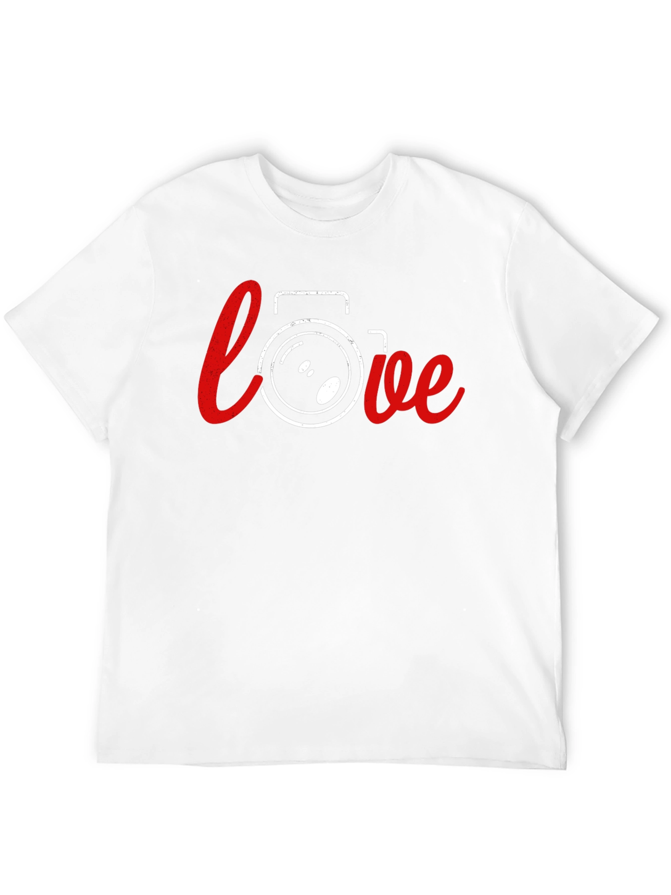 Love Photography T-Shirt - Camera Heart Tee