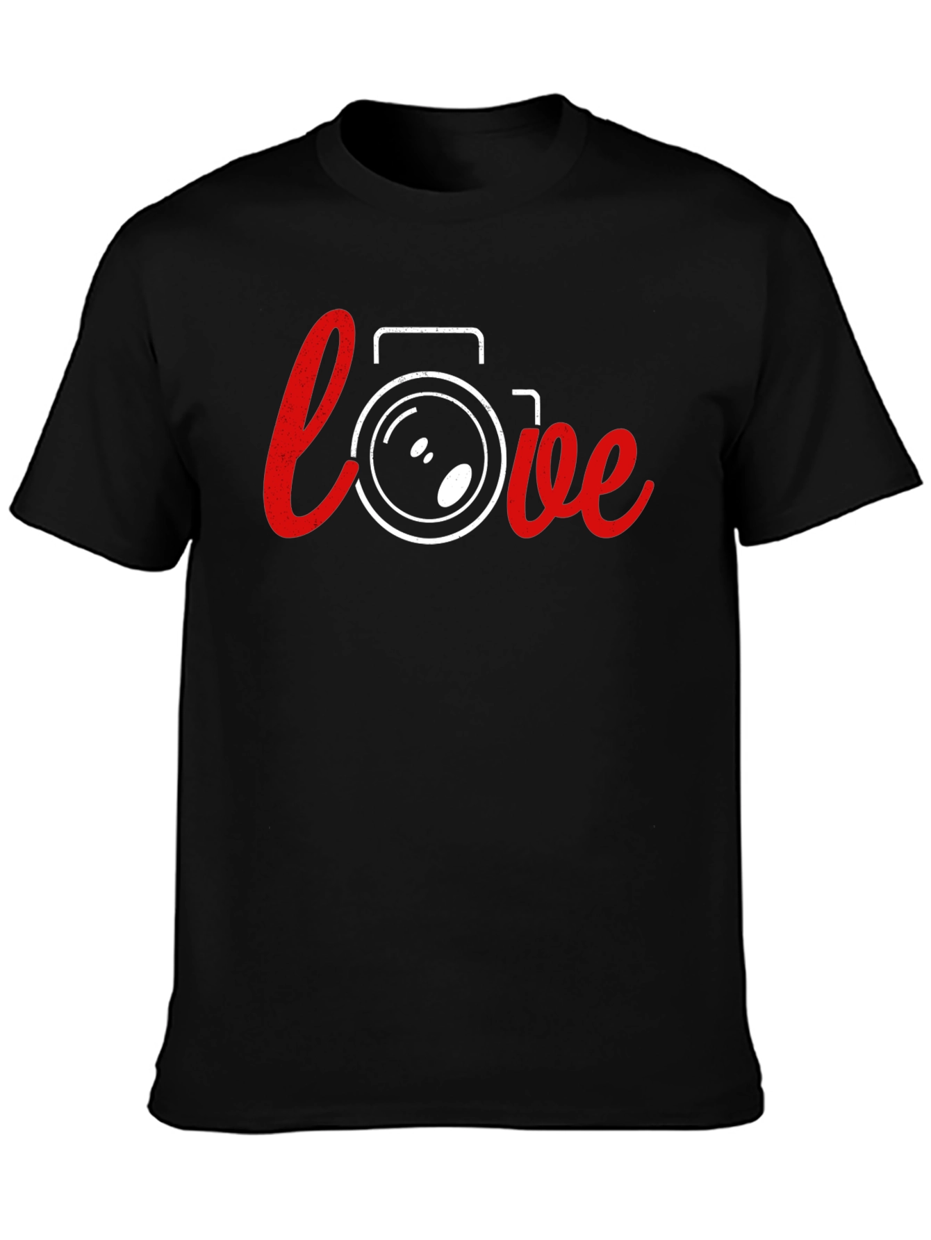 Love Photography T-Shirt - Camera Heart Tee