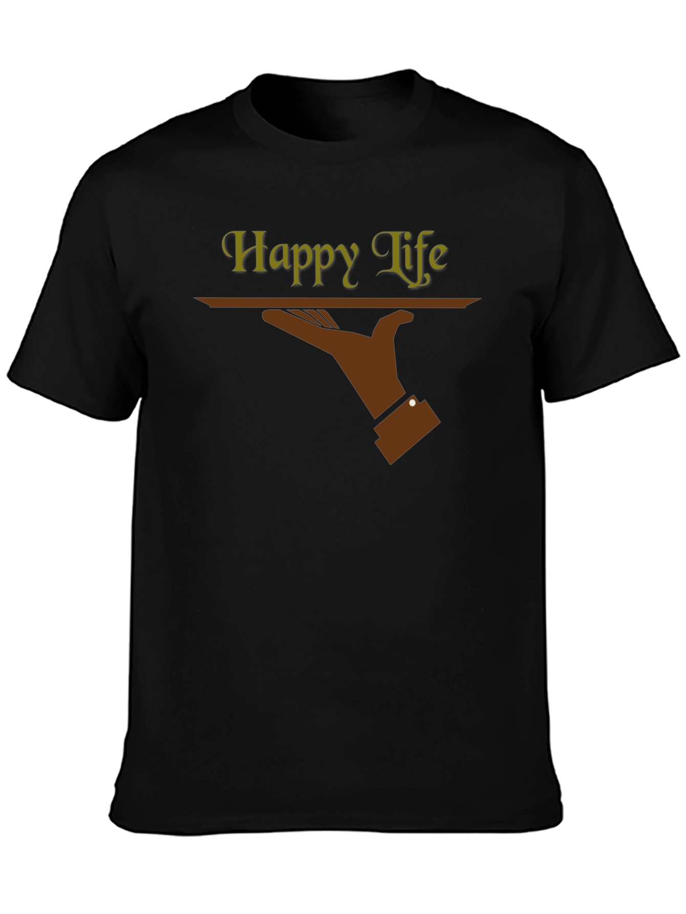 Happy Life T-Shirt - Unique Graphic Tee