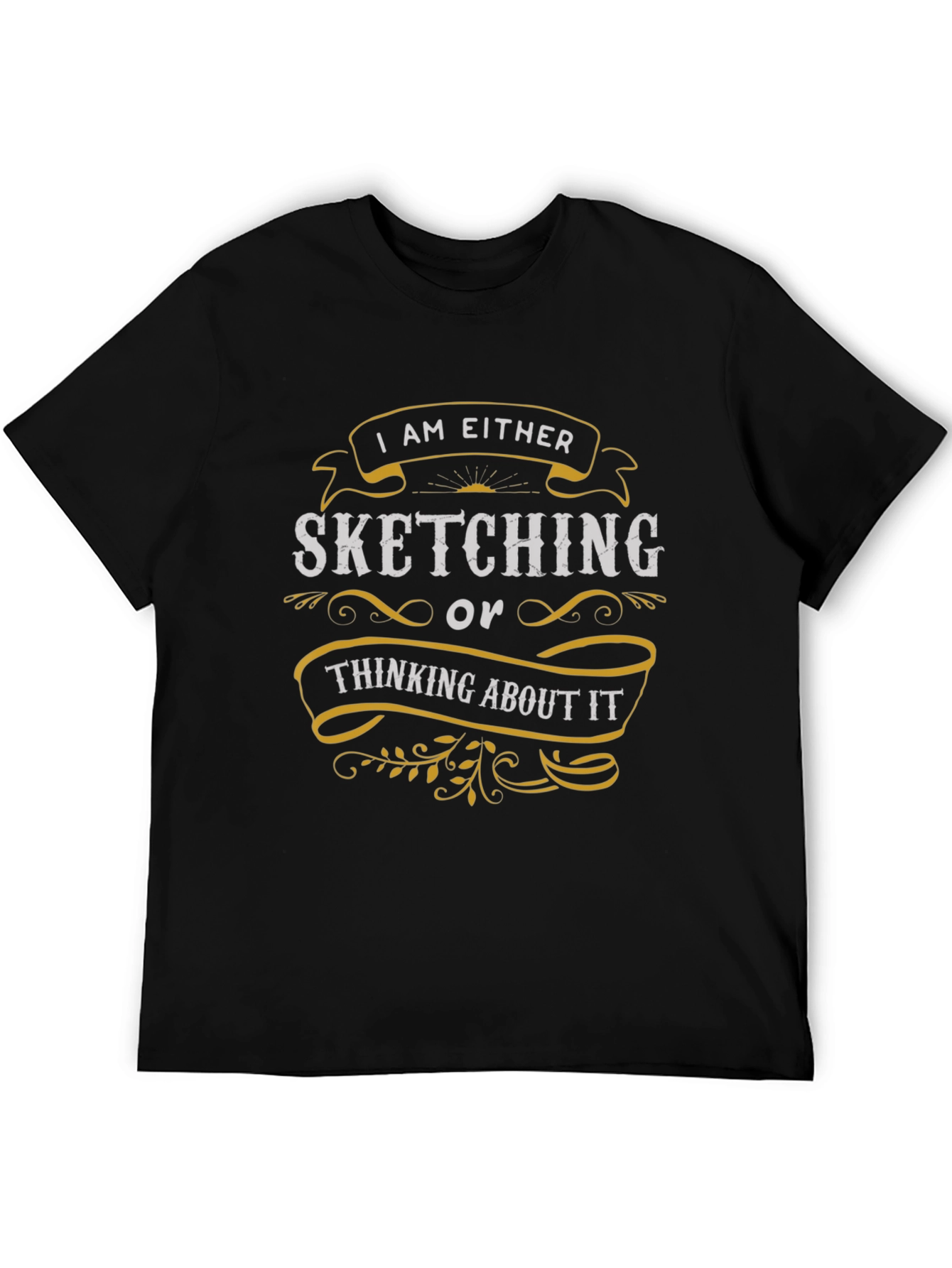 Sketching T-Shirt - Creative Design