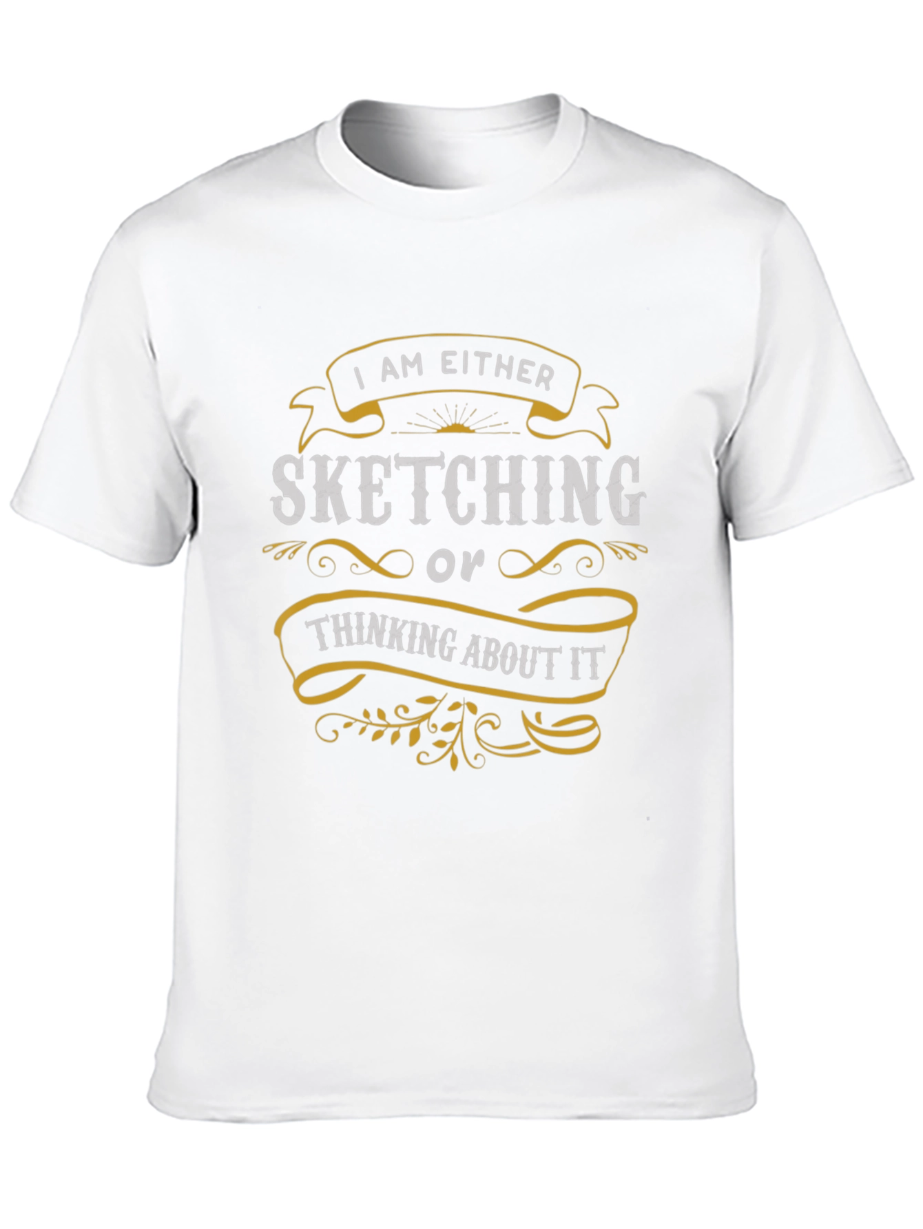 Sketching T-Shirt - Creative Design