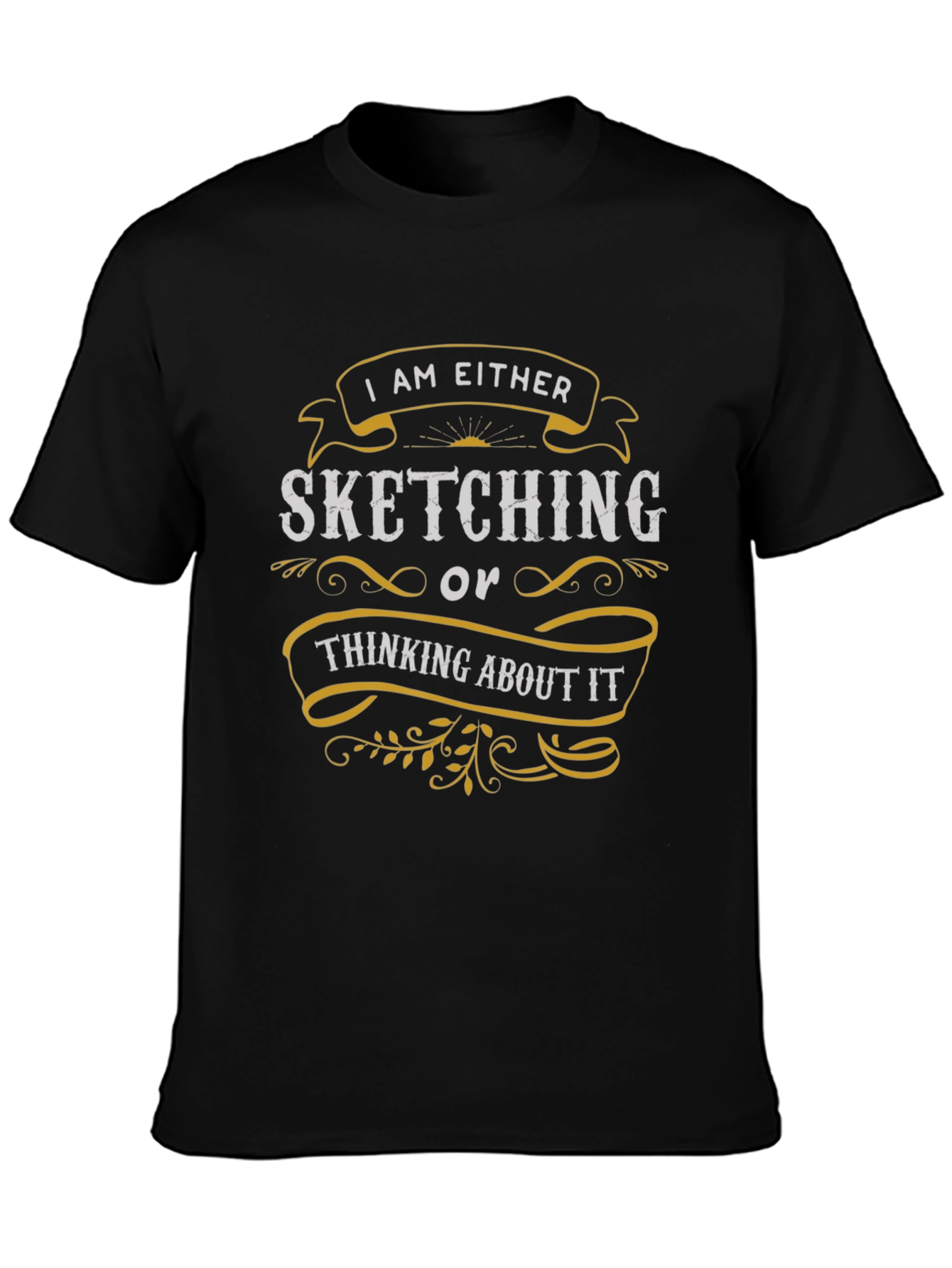 Sketching T-Shirt - Creative Design