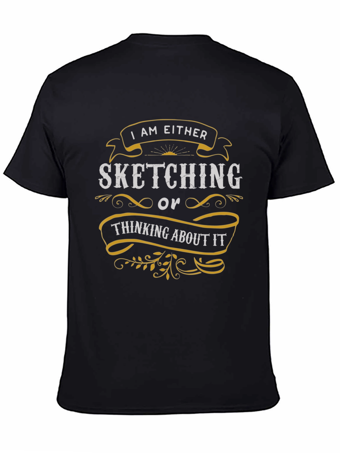 Sketching T-Shirt - Creative Design