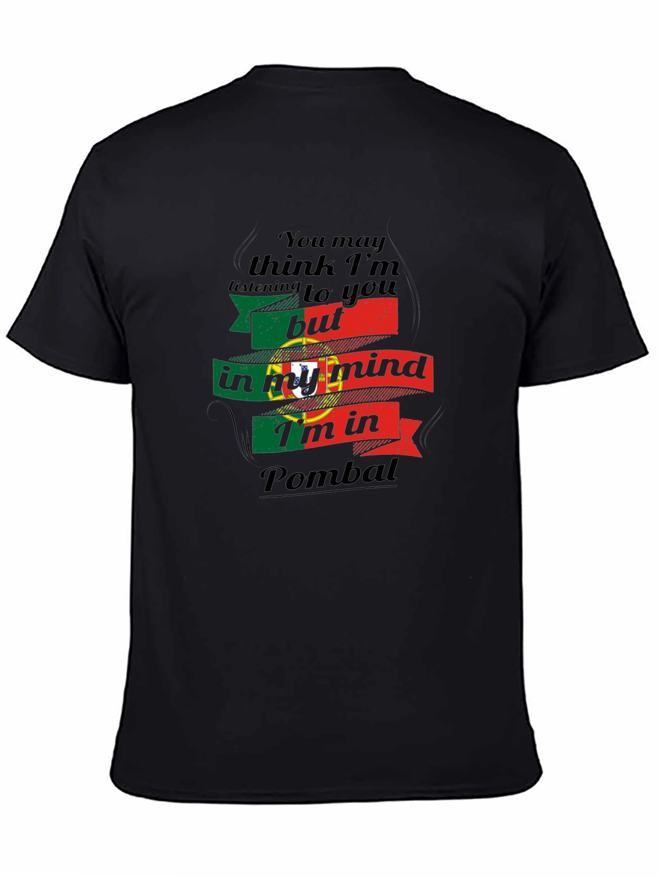 Portugal Pombal Mind T-Shirt - Novelty Travel Shirt