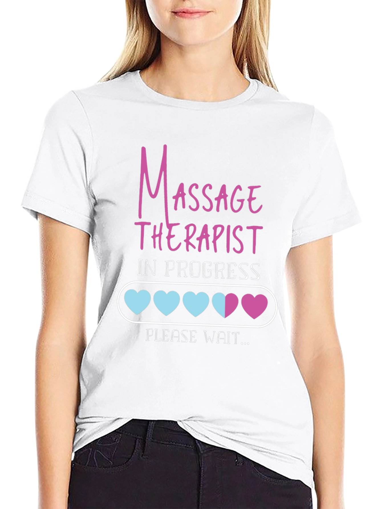 Massage Therapist in Progress Tee