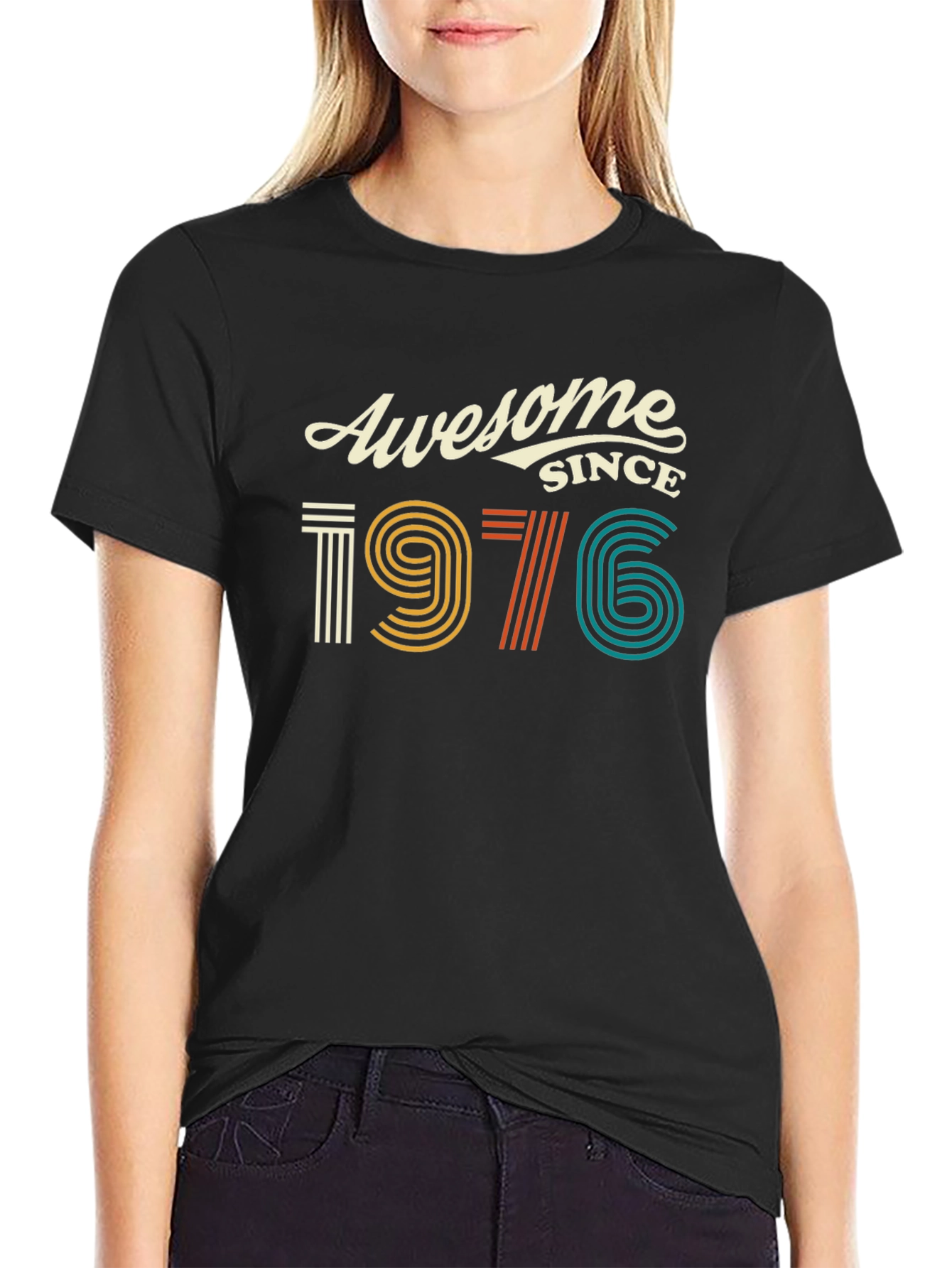 Awesome Since 1976 Graphic T-Shirt