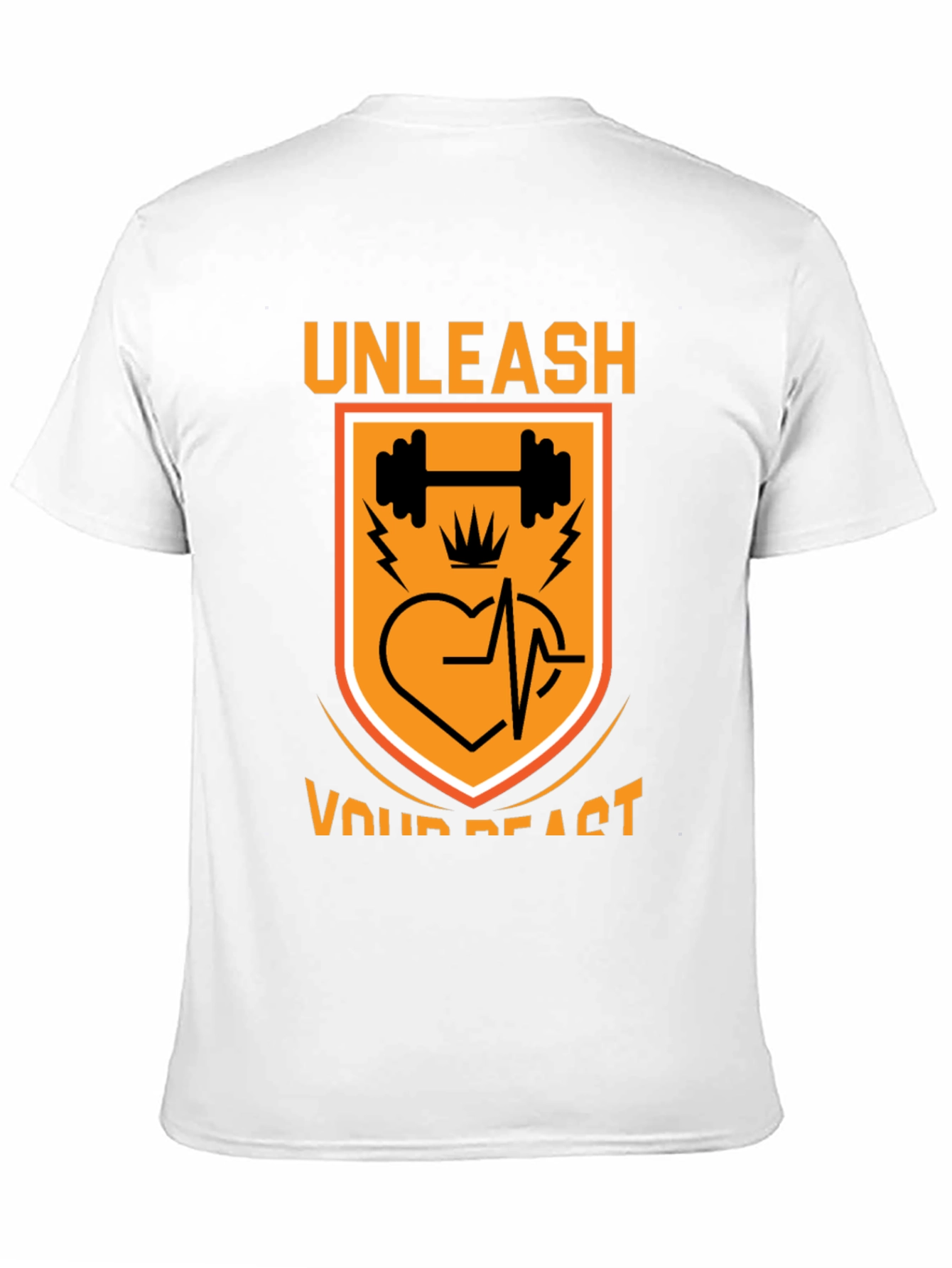 Unleash Your Beast Graphic Tee - Fitness Motivation