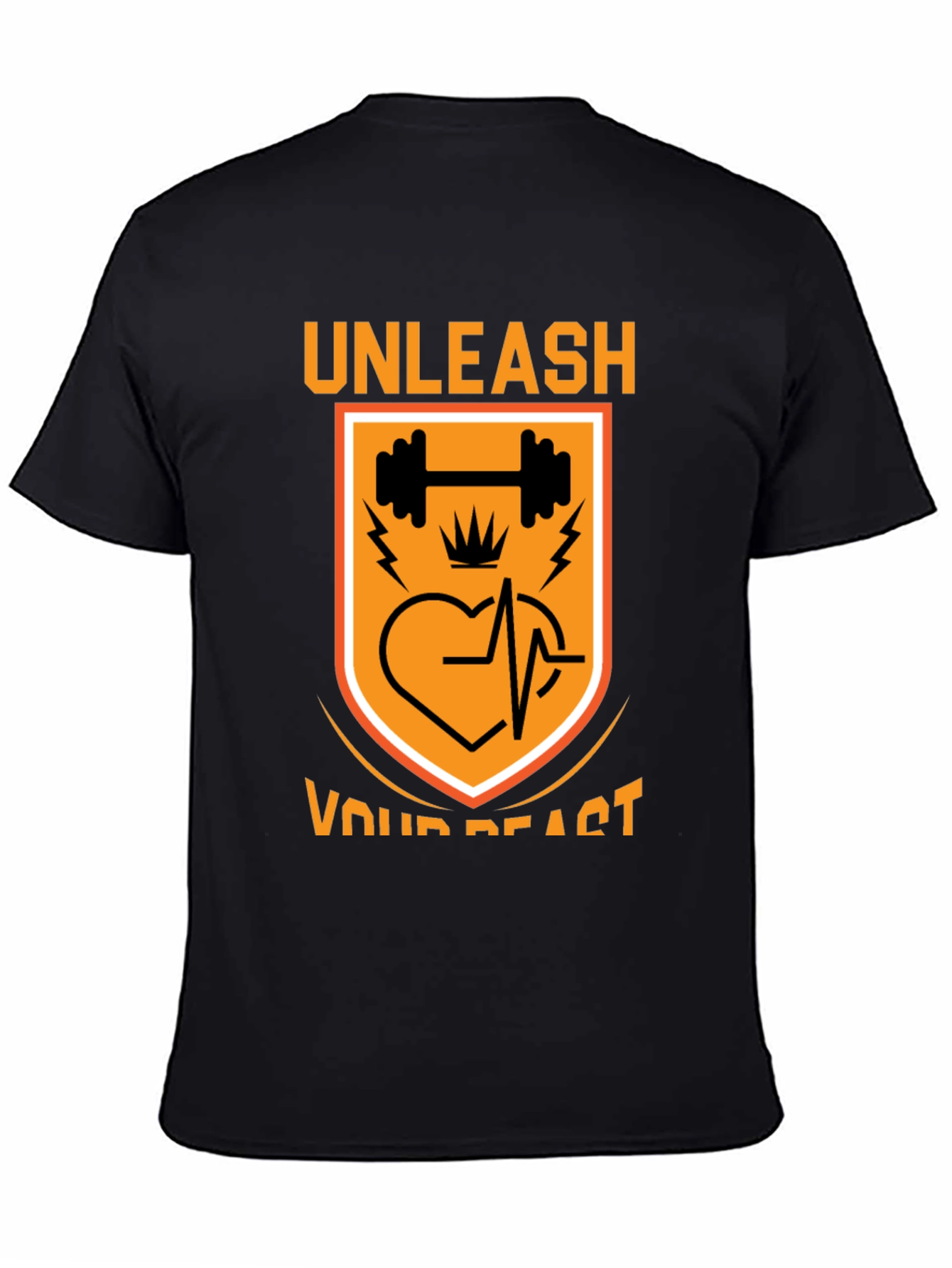 Unleash Your Beast Graphic Tee - Fitness Motivation
