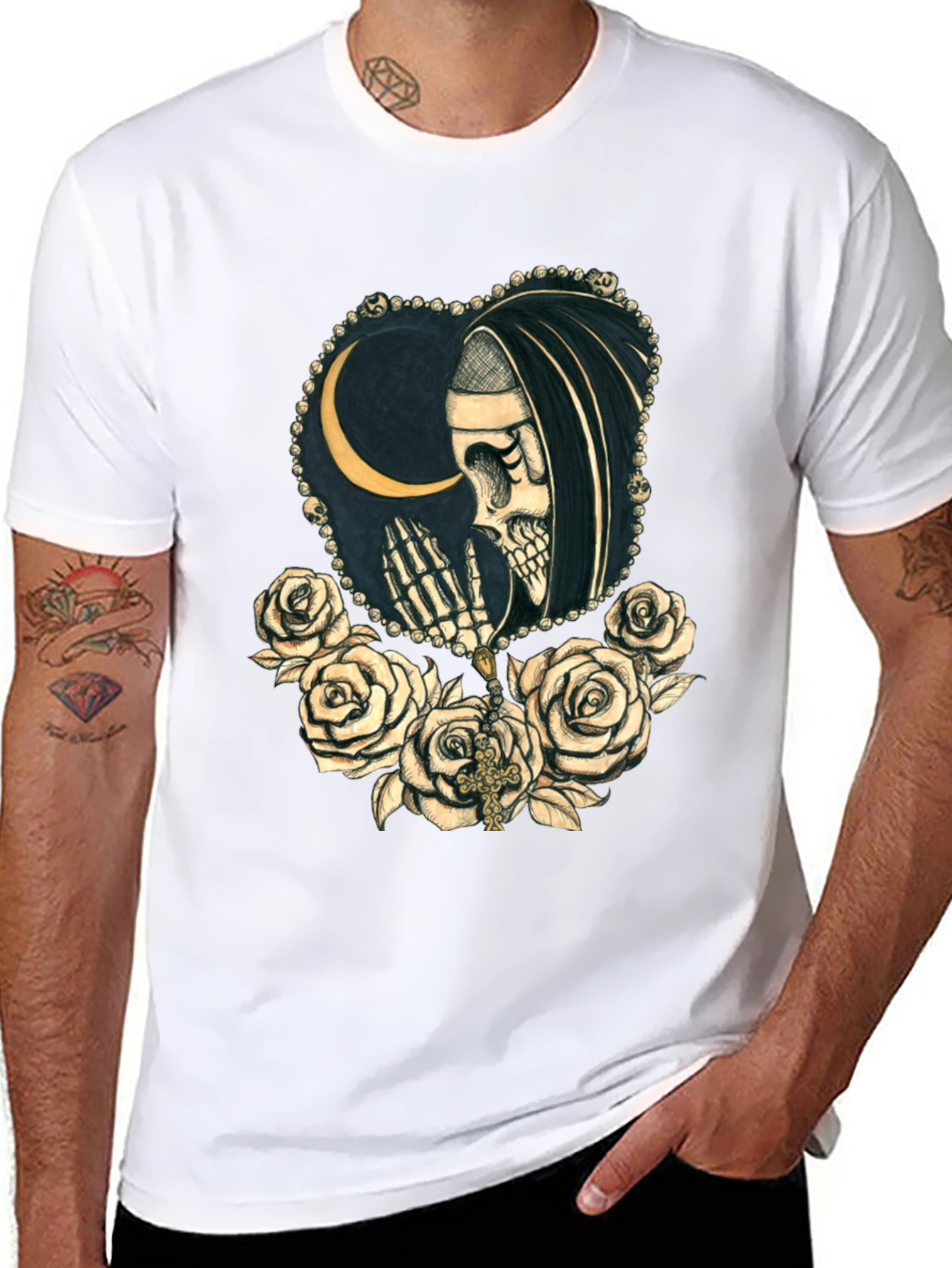 Grim Reaper Rose T-Shirt