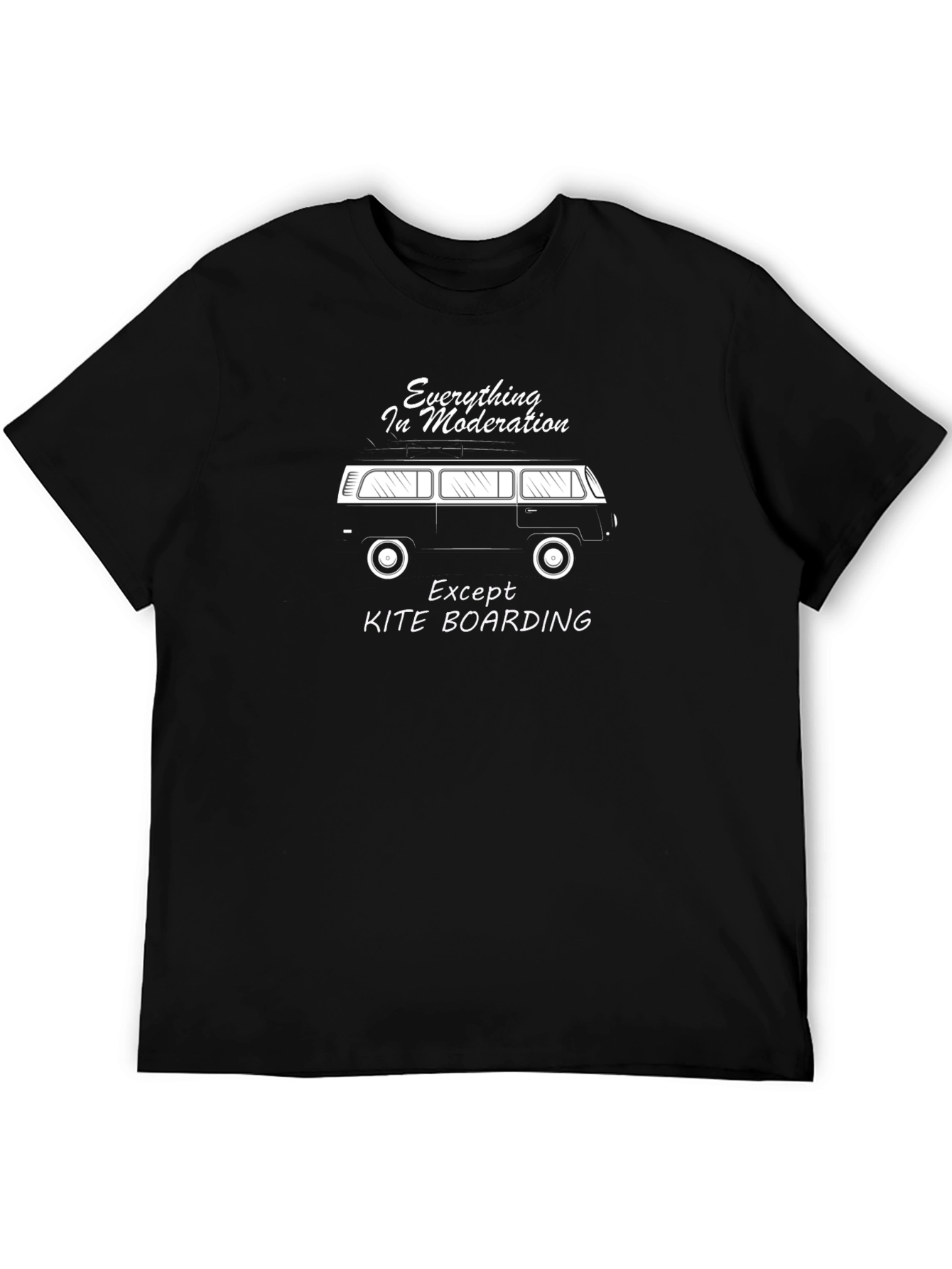 Kite Boarding Van Graphic Tee