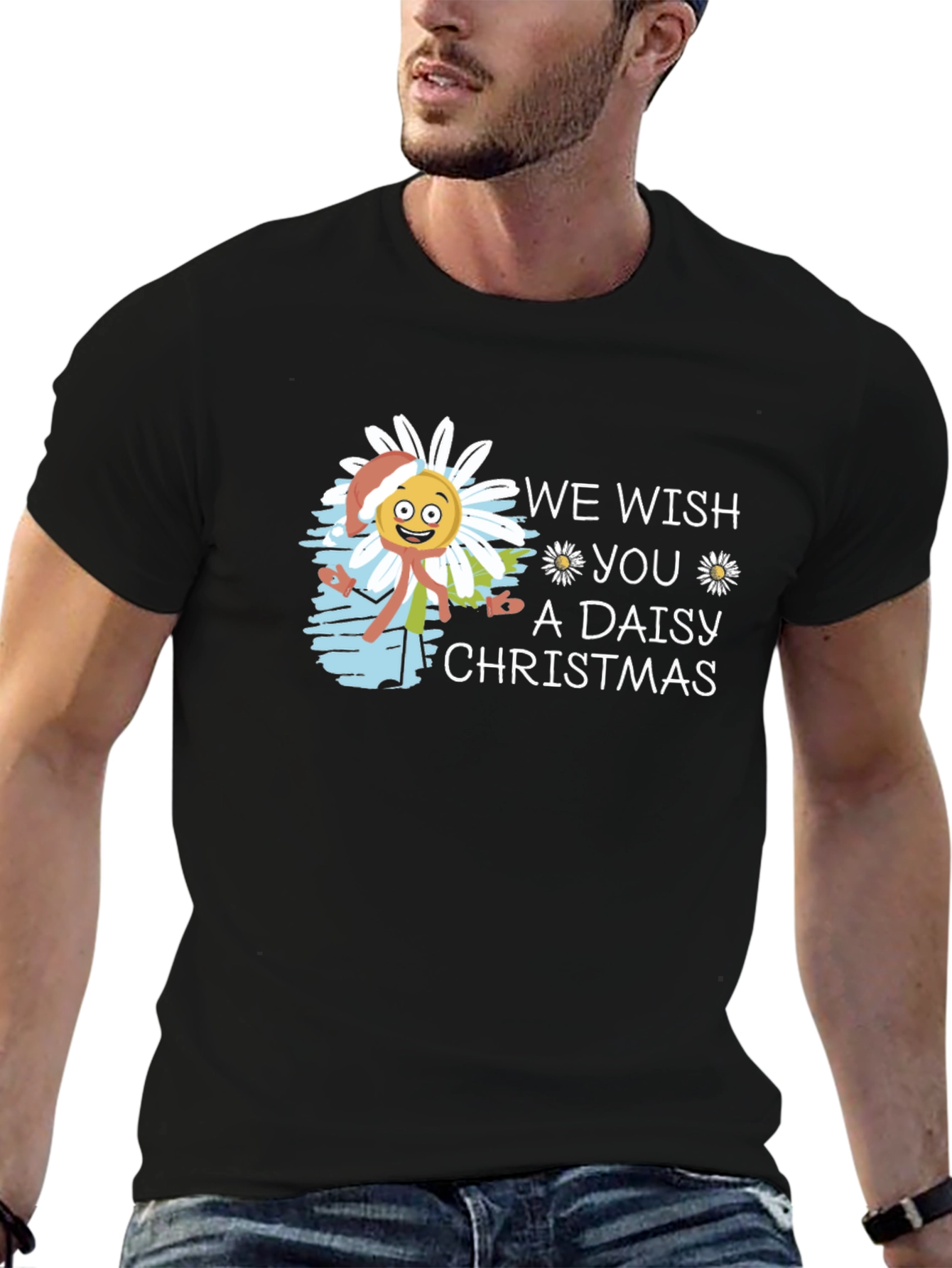 Daisy Christmas T-Shirt - Holiday Cheer