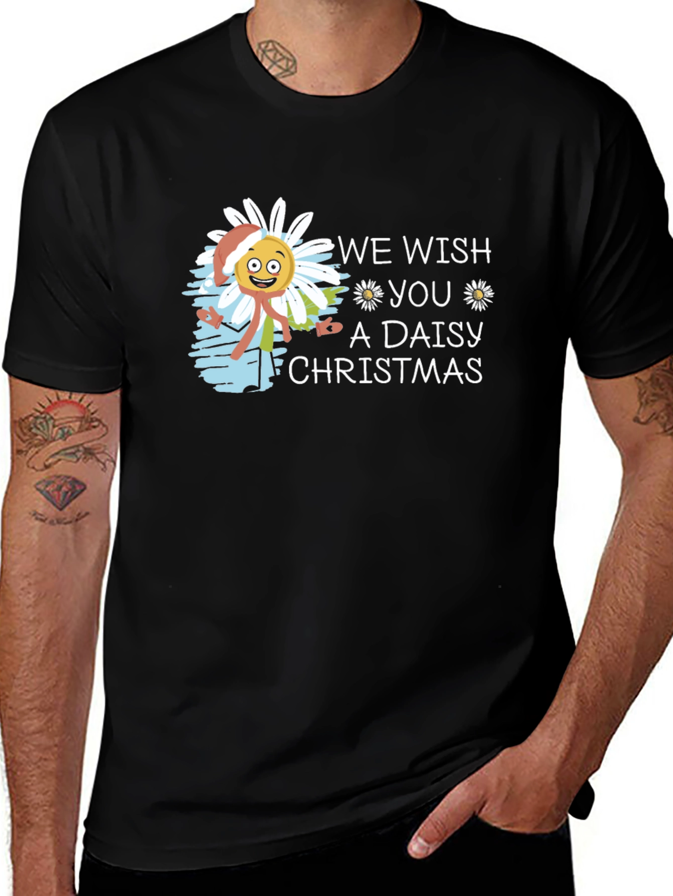 Daisy Christmas T-Shirt - Holiday Cheer