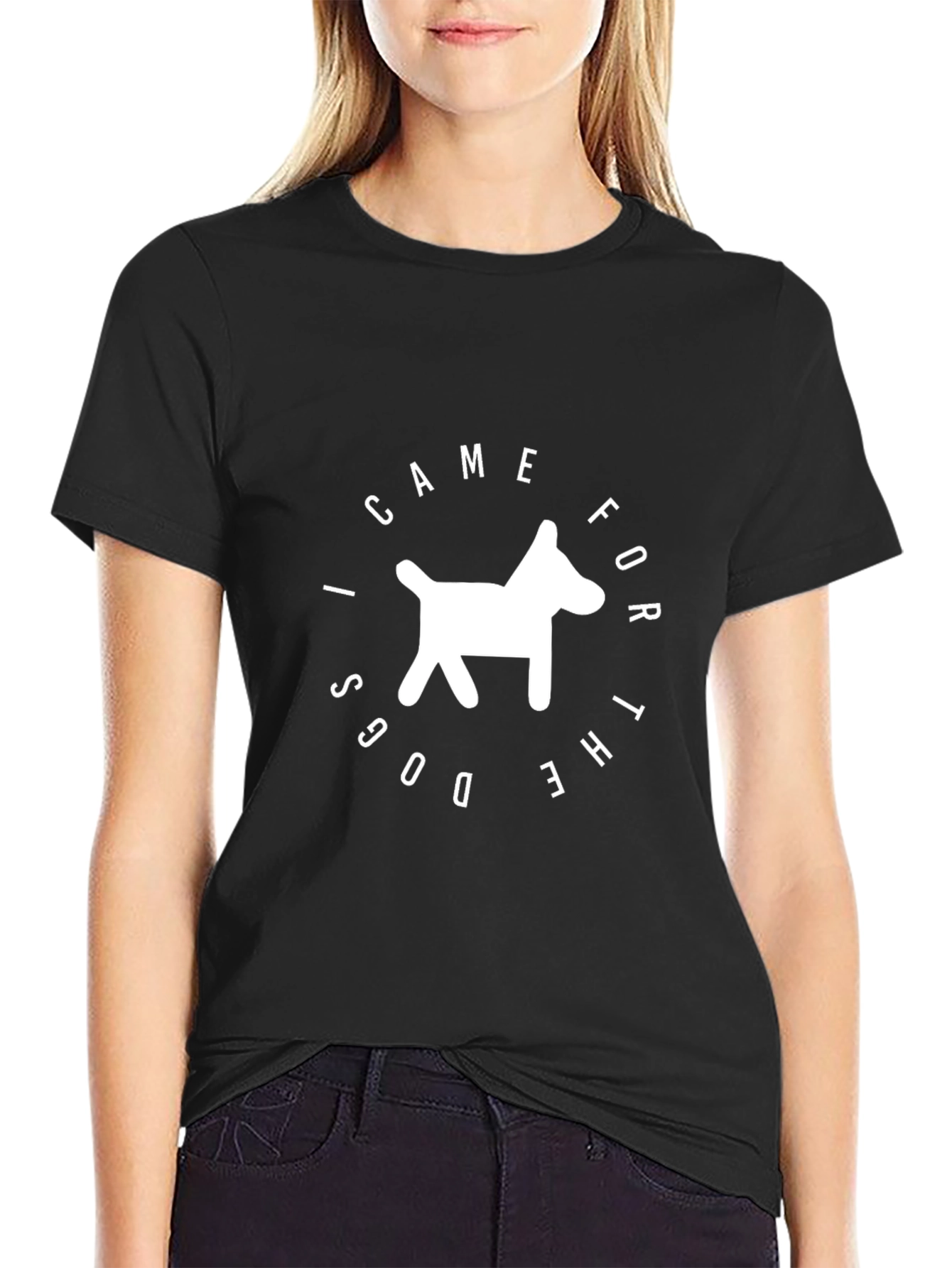 I Came For The Dogs Graphic Tee