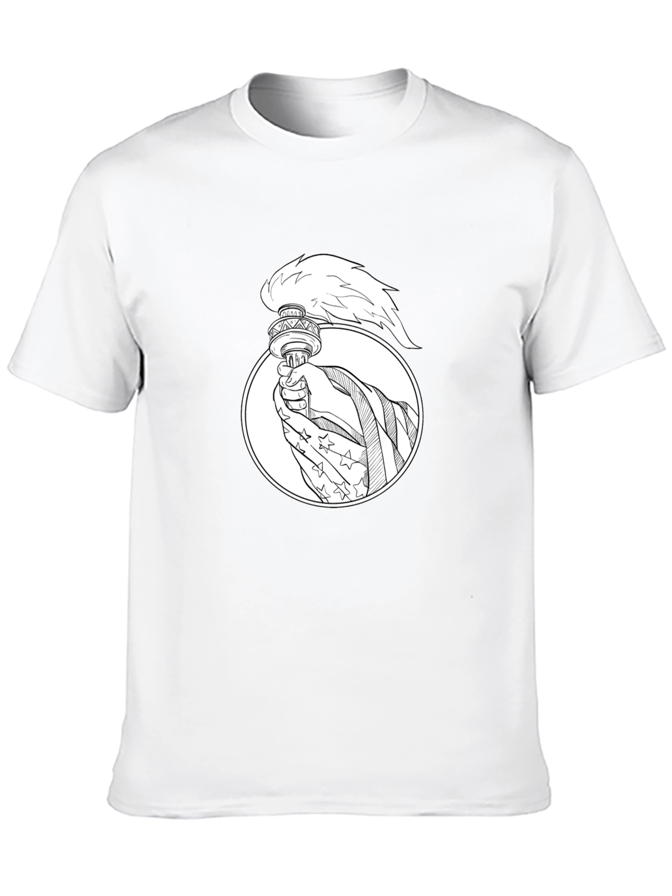 Statue of Liberty Torch T-Shirt