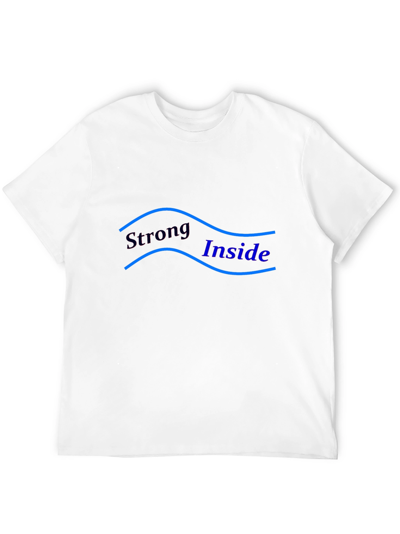 Strong Inside Graphic Tee - Mens Black T-Shirt