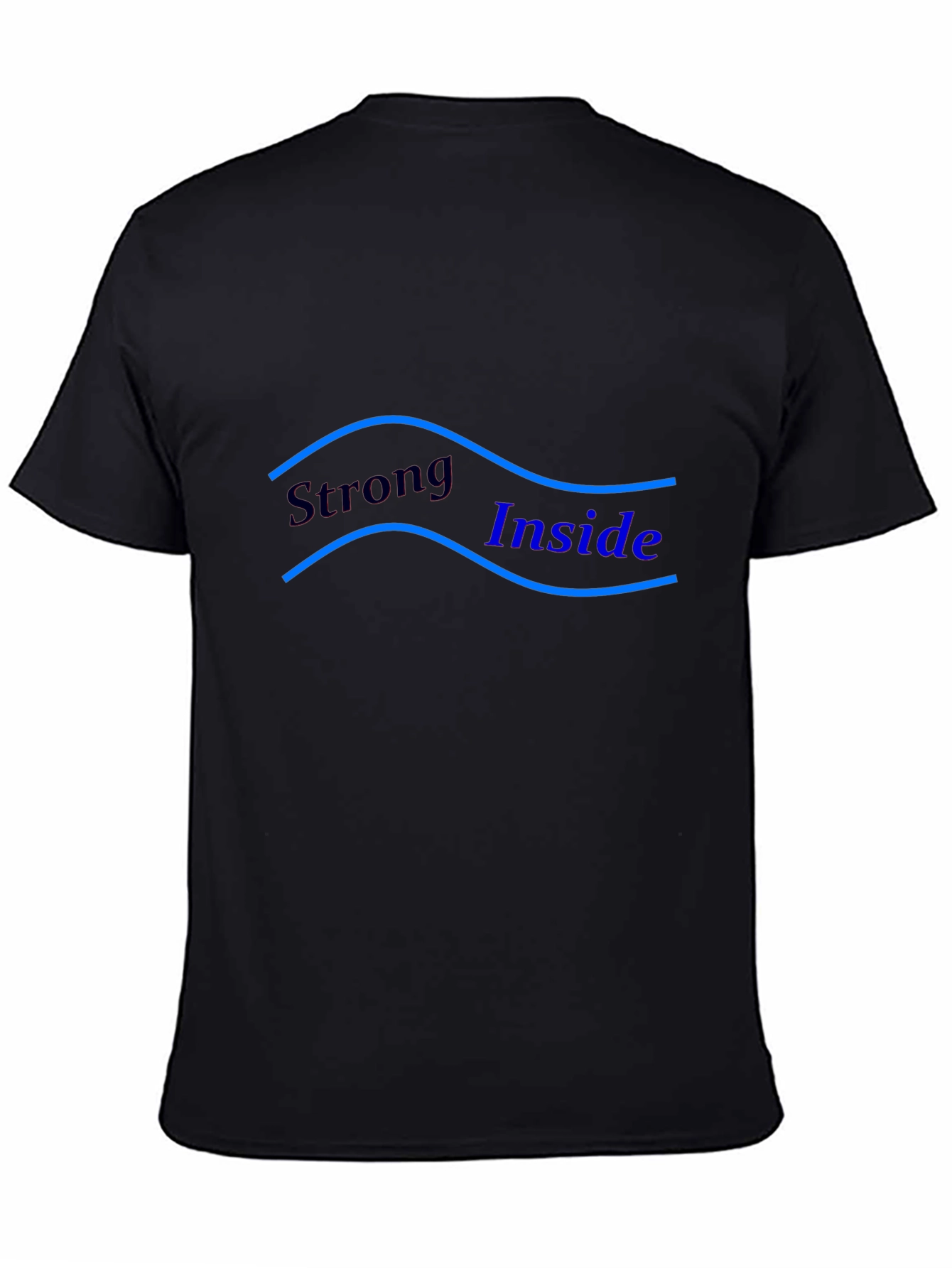 Strong Inside Graphic Tee - Mens Black T-Shirt