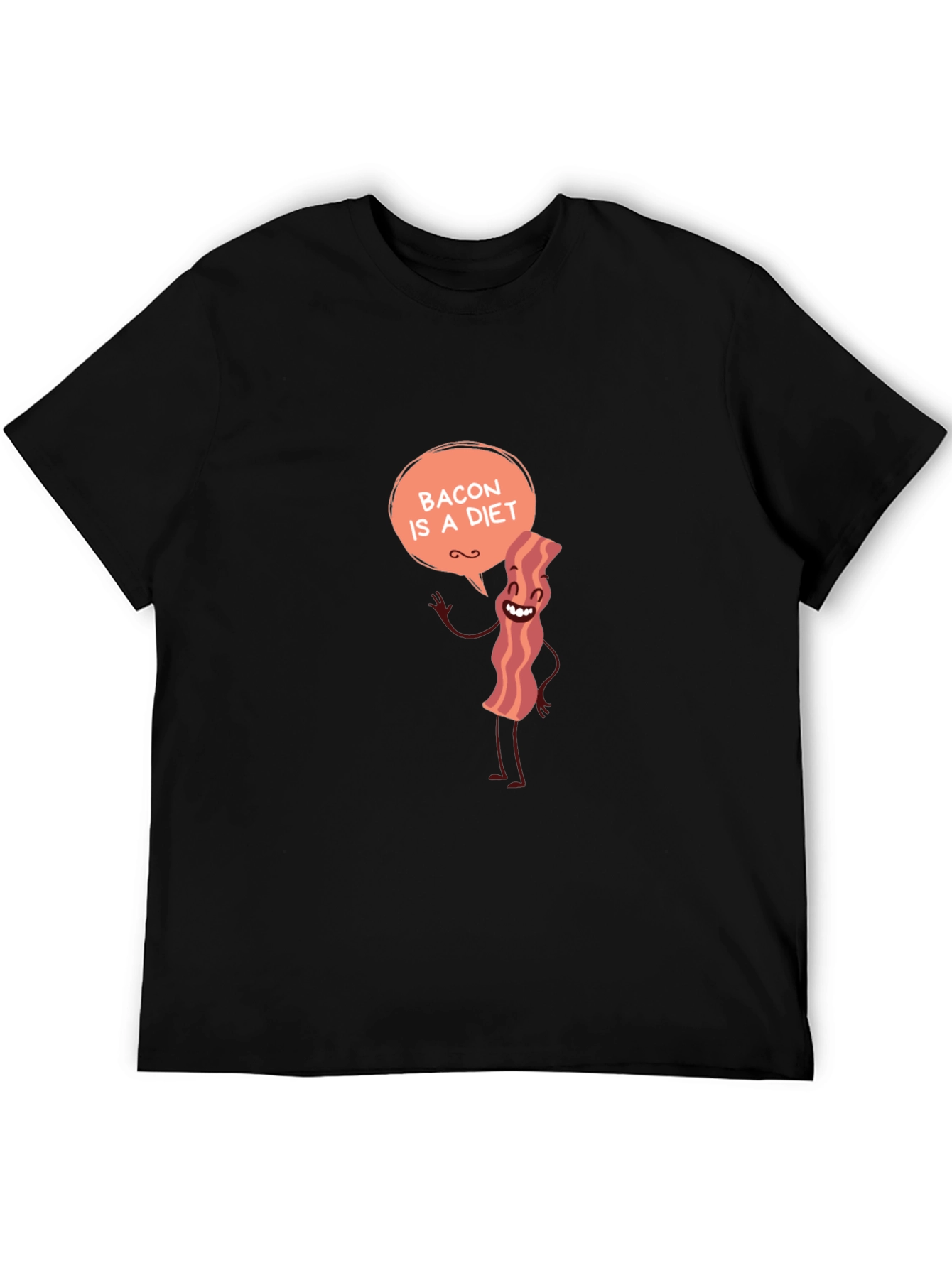 Bacon Diet T-Shirt Funny Foodie Tee