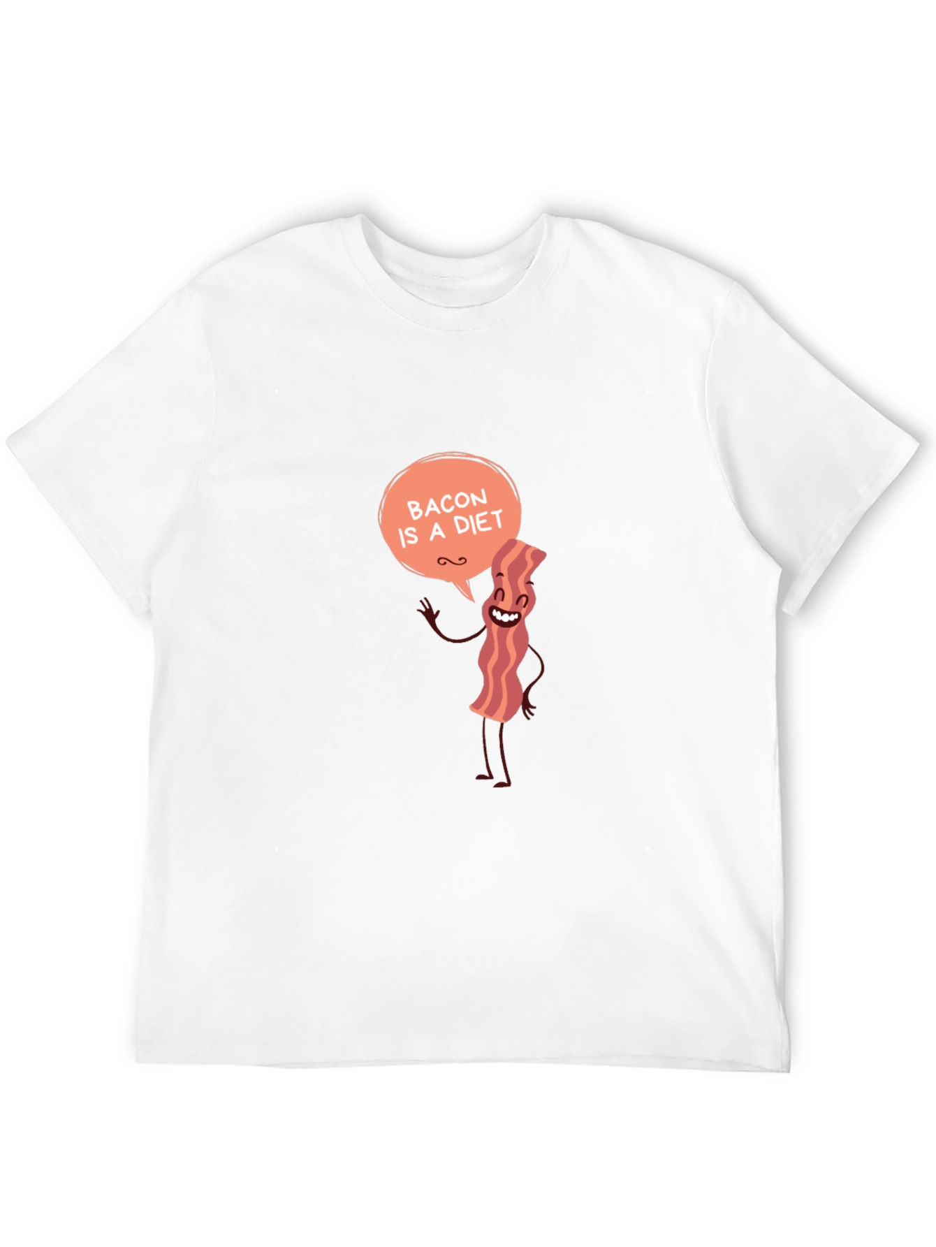 Bacon Diet T-Shirt Funny Foodie Tee