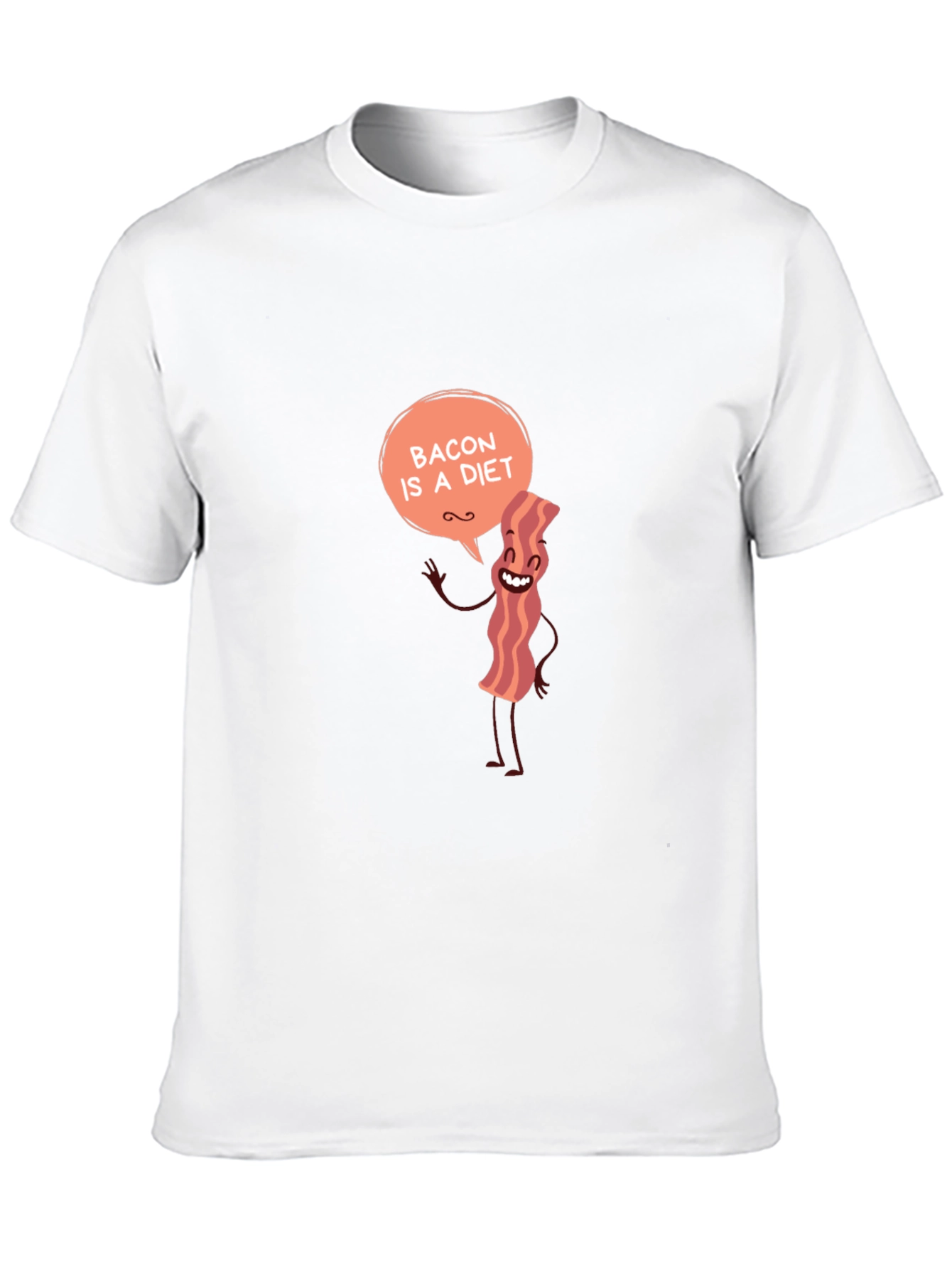 Bacon Diet T-Shirt Funny Foodie Tee