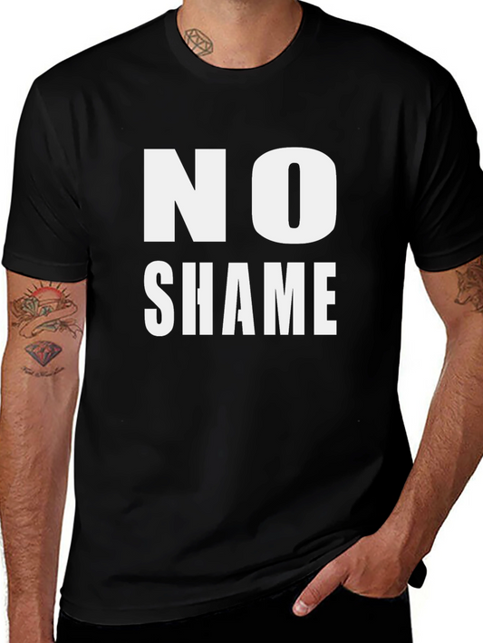 No Shame Graphic Tee - Bold Statement T-Shirt