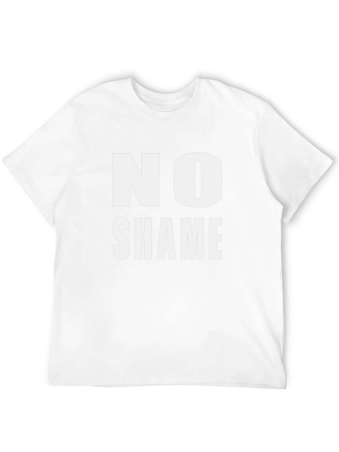No Shame Graphic Tee - Bold Statement T-Shirt