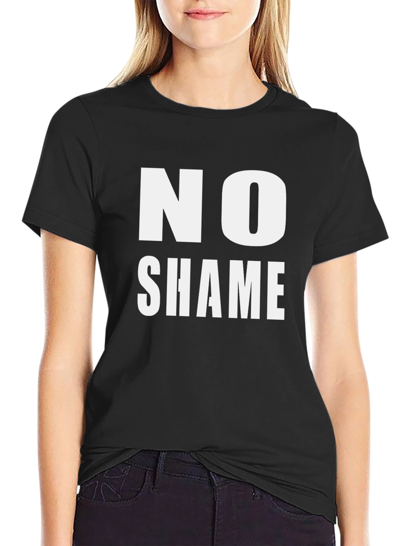 No Shame Graphic Tee - Bold Statement T-Shirt
