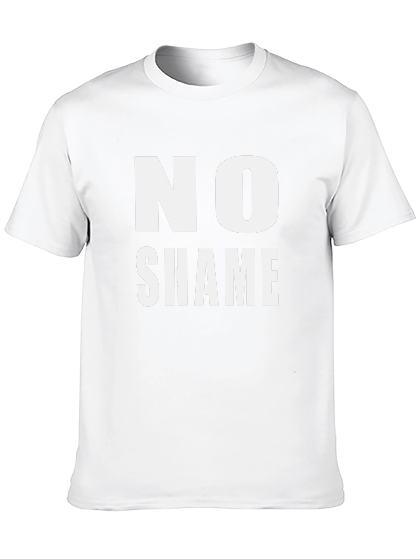 No Shame Graphic Tee - Bold Statement T-Shirt