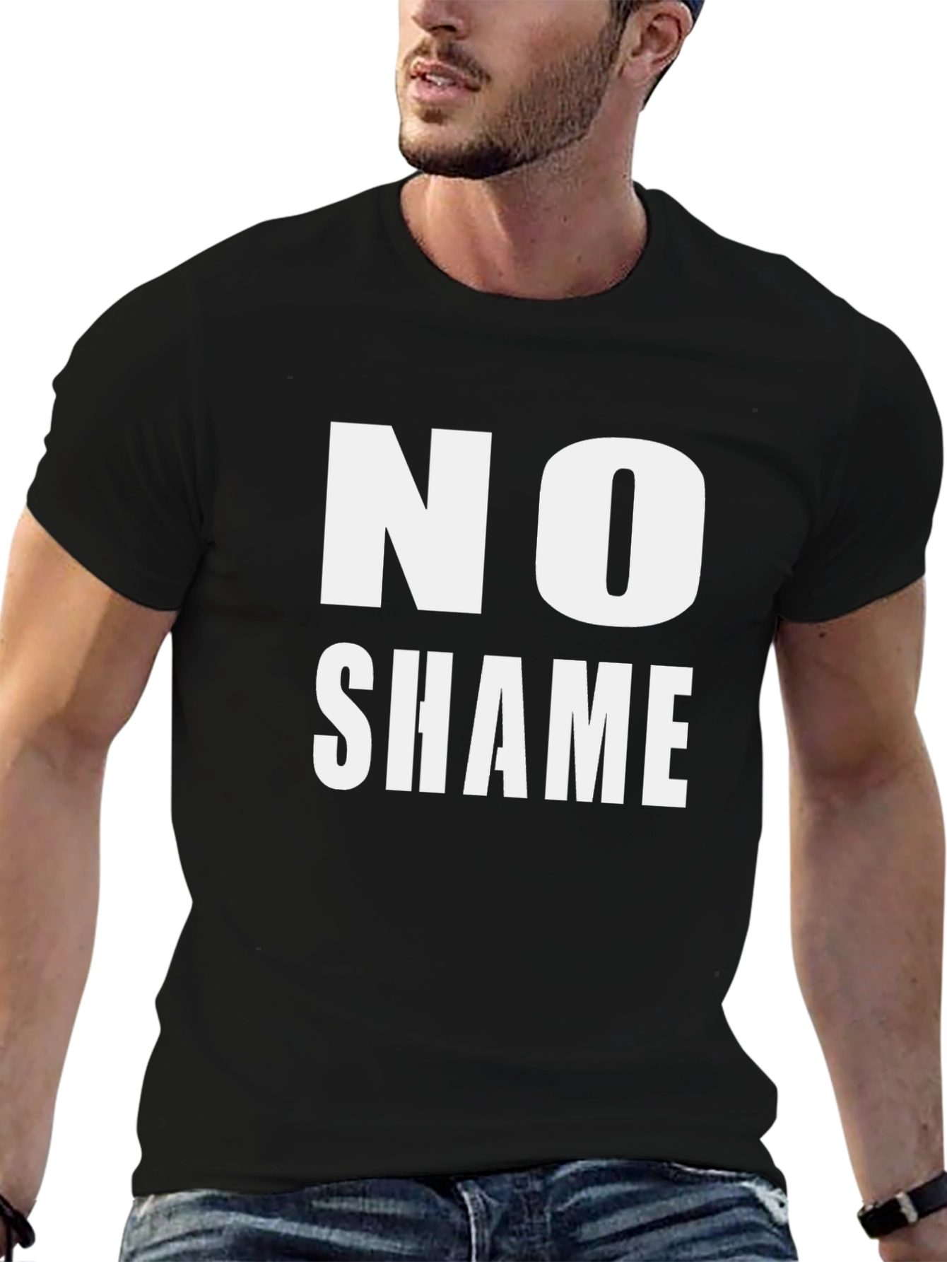 No Shame Graphic Tee - Bold Statement T-Shirt