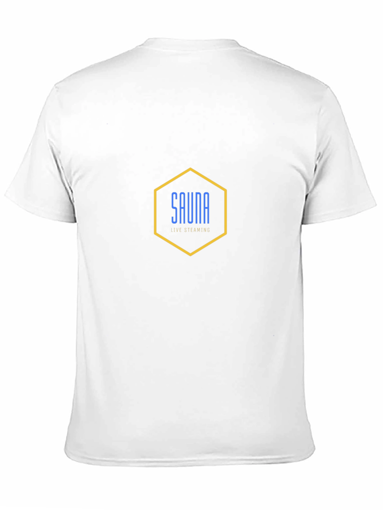 Sauna Live Streaming Black Graphic Tee