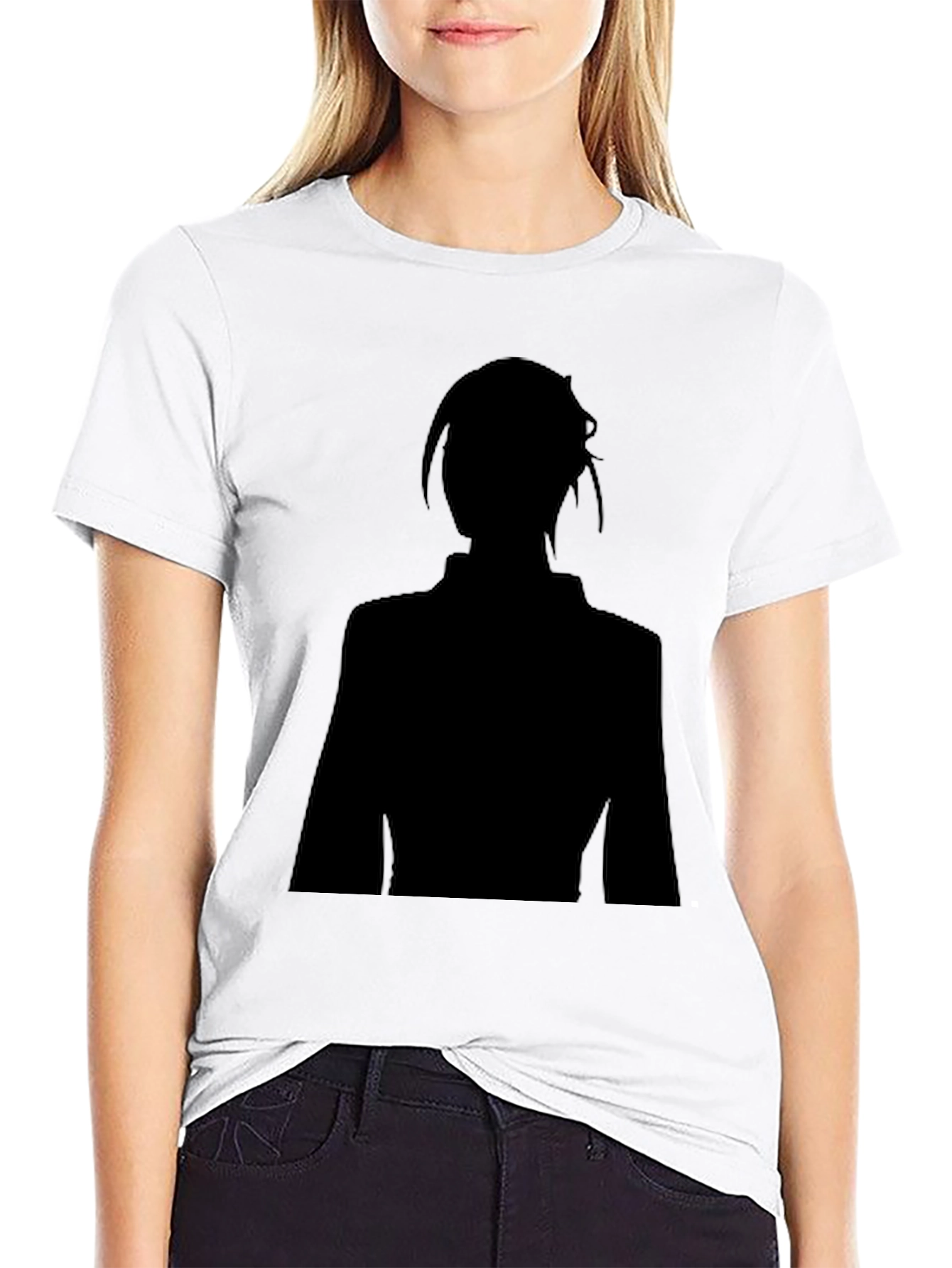 Silhouette Graphic Black T-Shirt