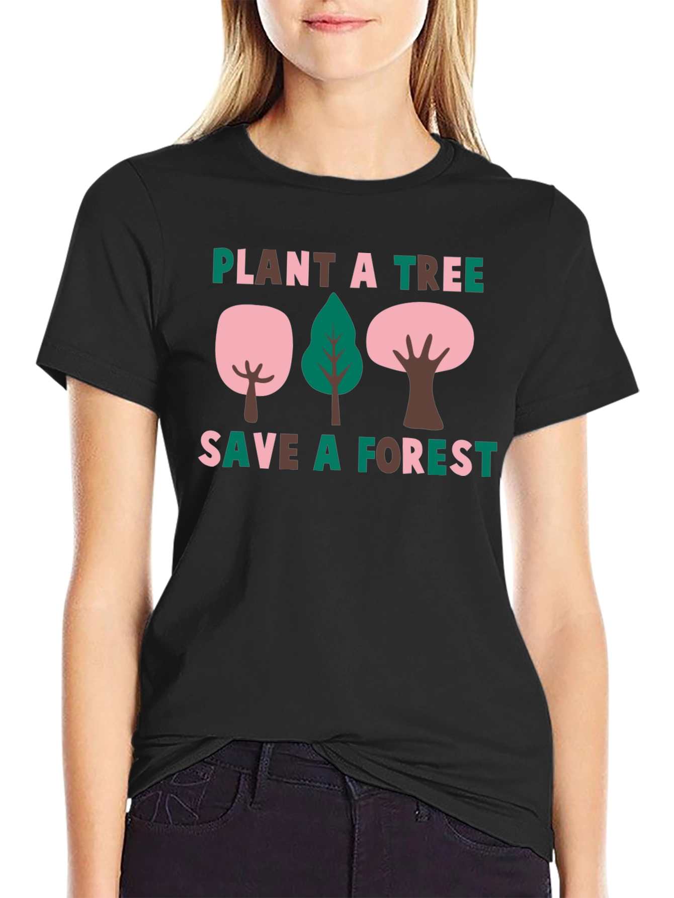 Plant a Tree Save a Forest Graphic Tee