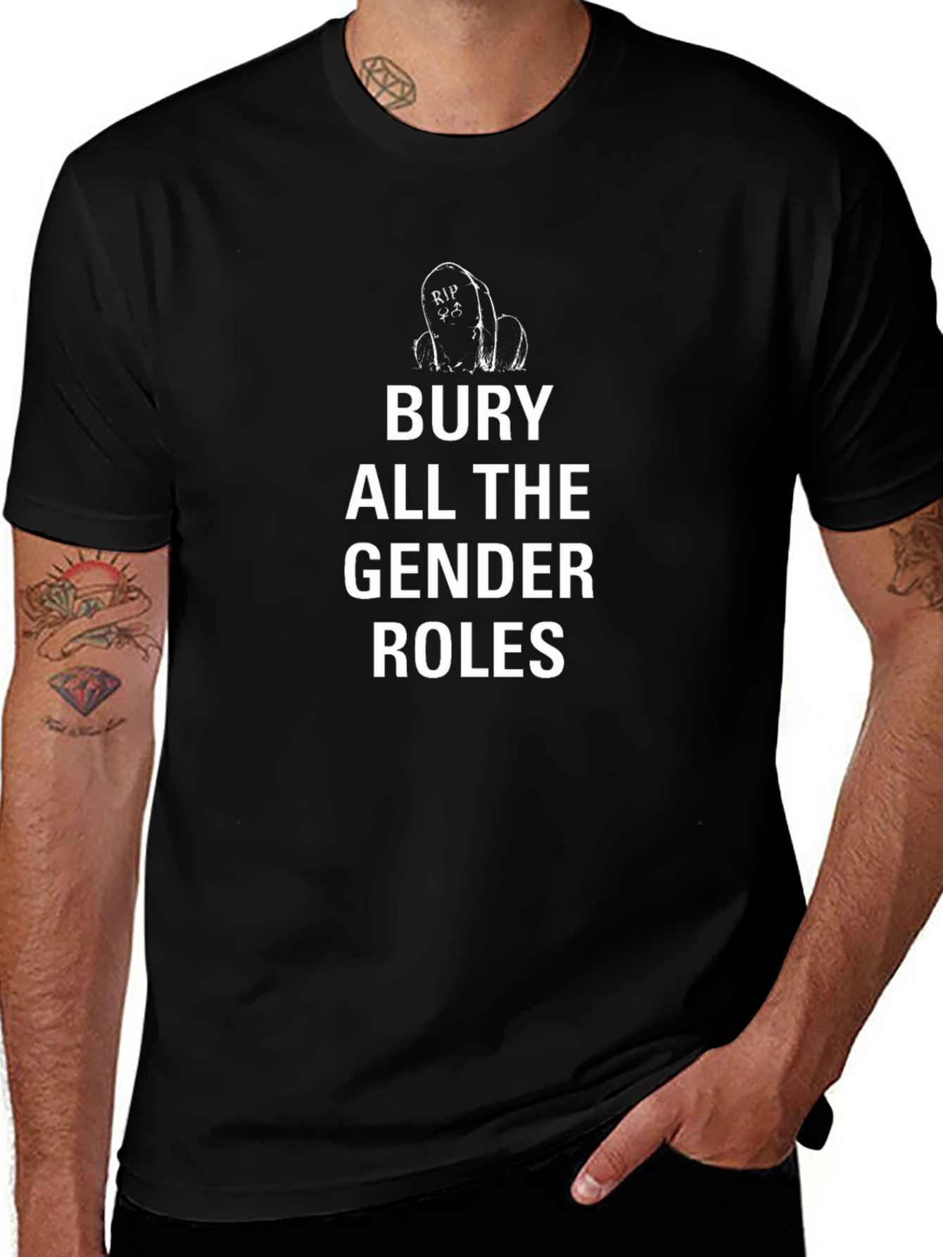 Bury All Gender Roles Graphic Tee