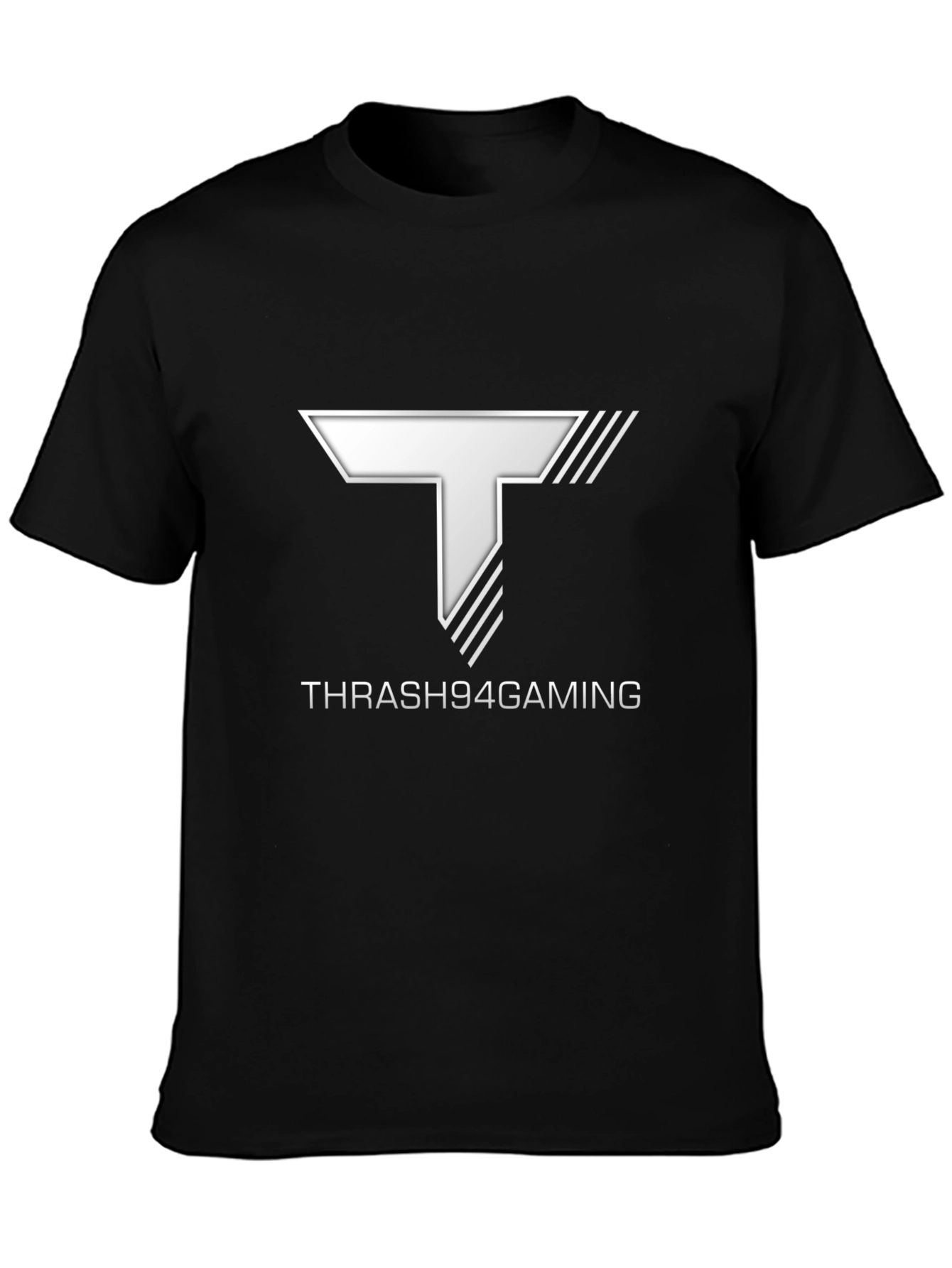 Thrash94Gaming Black T-Shirt with Logo