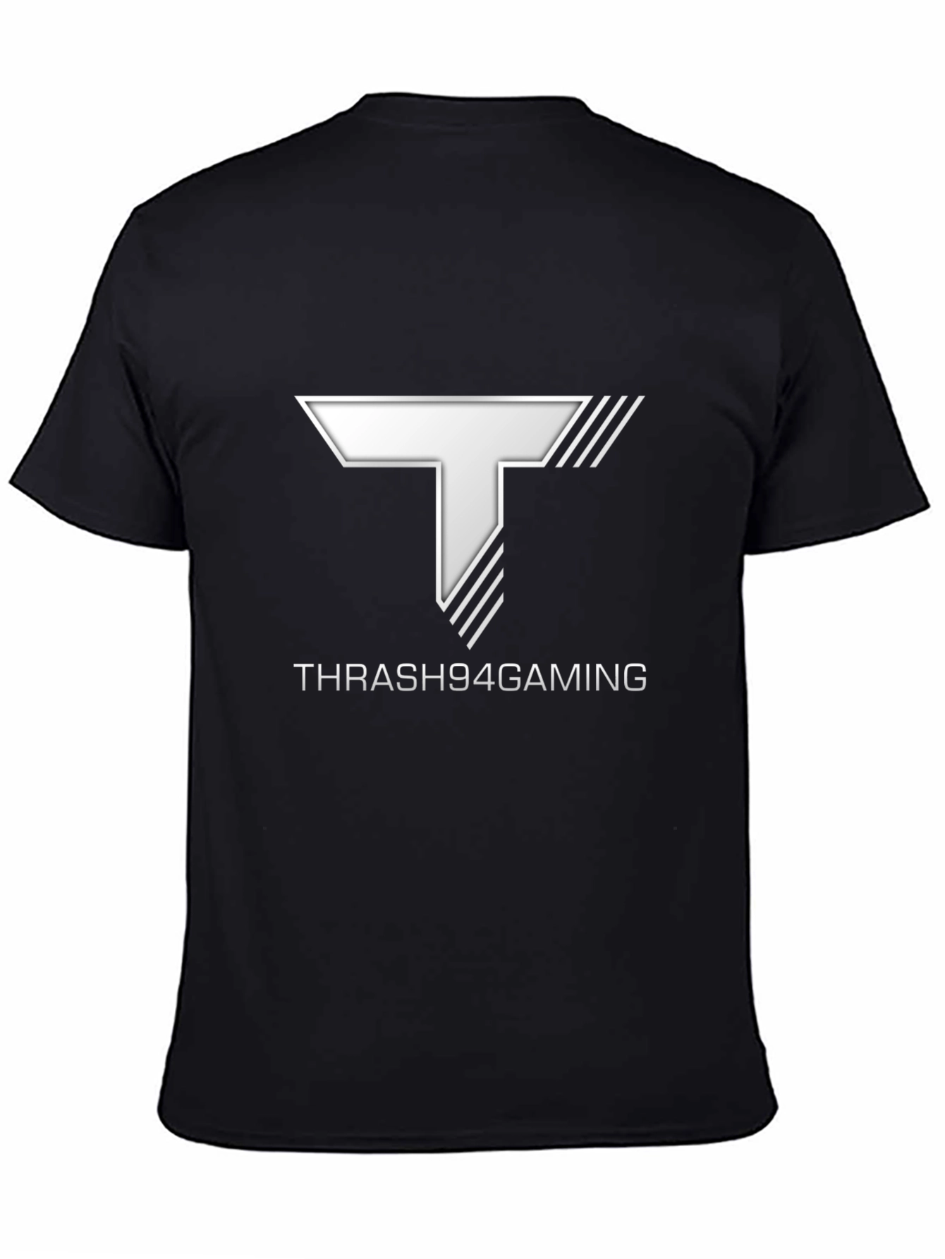 Thrash94Gaming Black T-Shirt with Logo